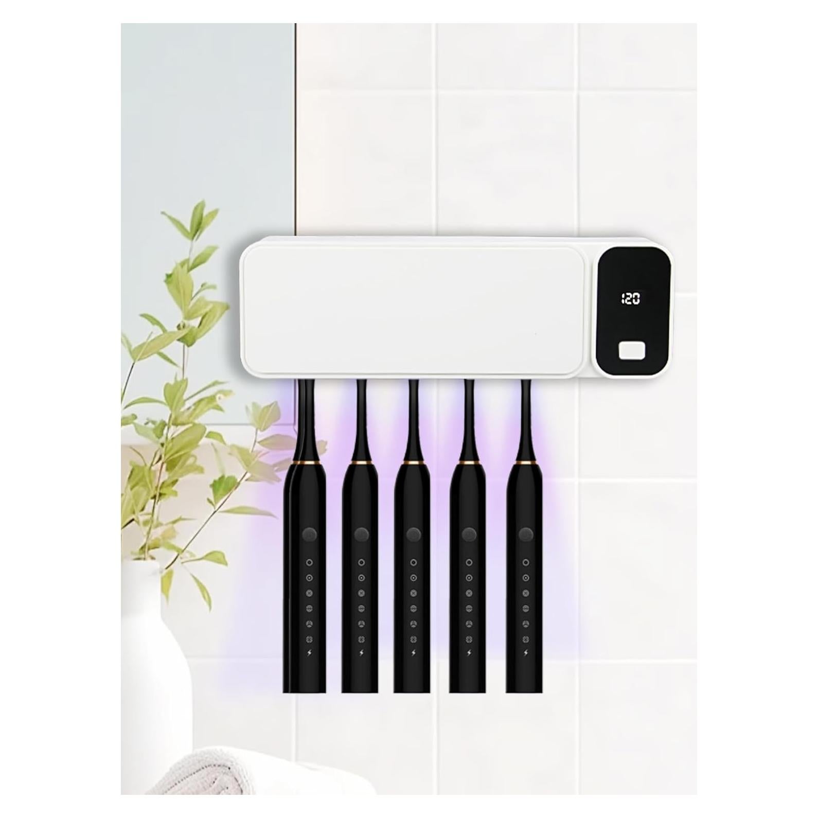 Soporte para Cepillos de Dientes Eléctricos OVAS HOO 5 Ranuras