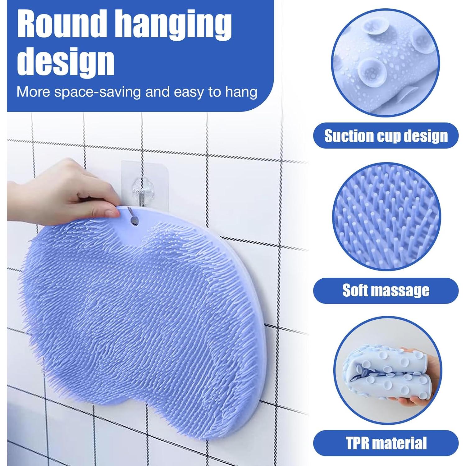 Alfombrilla de Exfoliación y Masaje Eptchn 25.4x15.2cm Azul