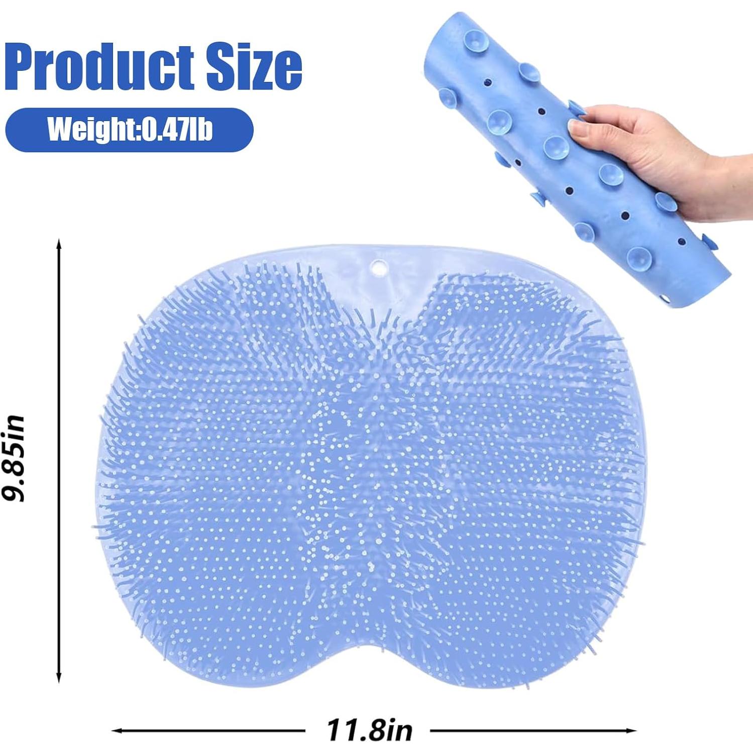 Alfombrilla de Exfoliación y Masaje Eptchn 25.4x15.2cm Azul