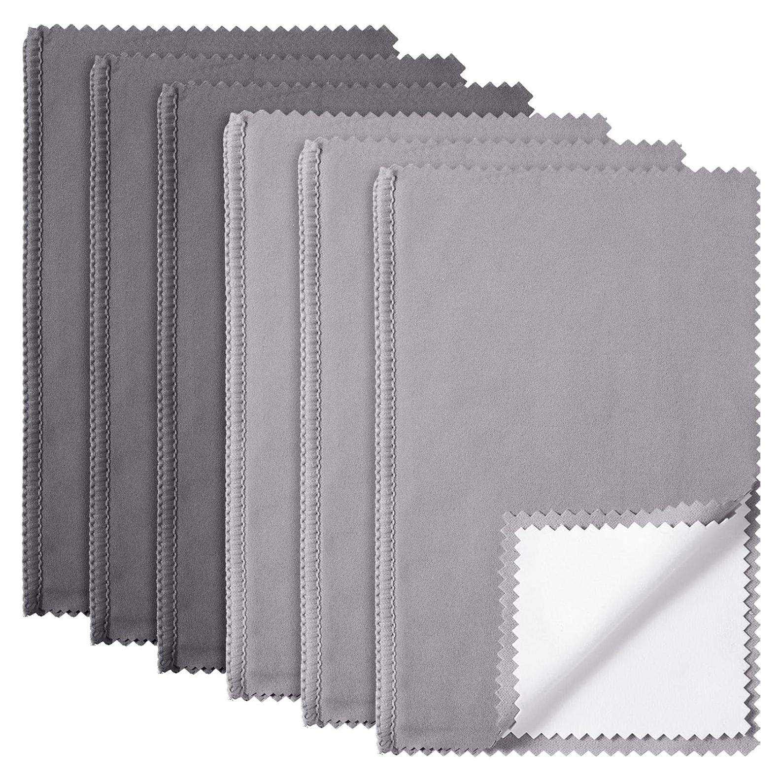 Paños de Pulido de Joyería Breling - 6 Pcs 15x20 cm