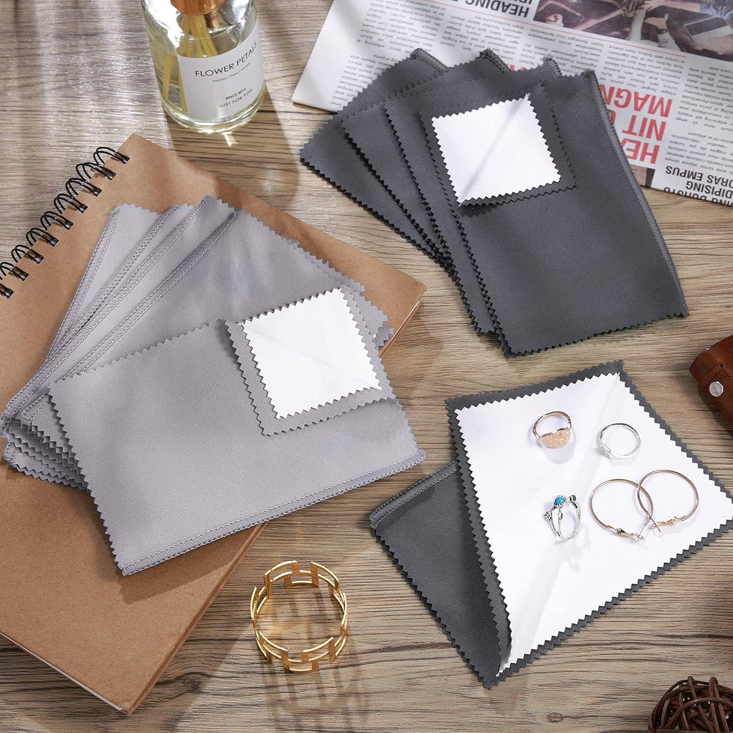 Paños de Pulido de Joyería Breling - 6 Pcs 15x20 cm