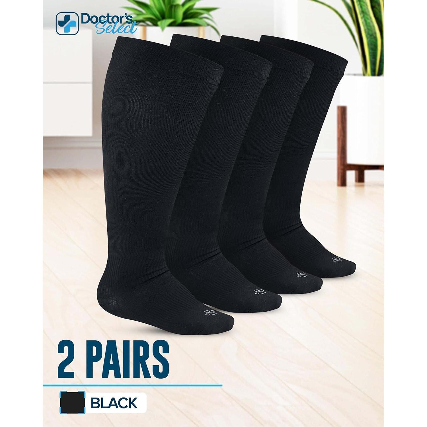 Calcetines de Compresión de Cobre Doctor's Select Talla XL - 2 Pares