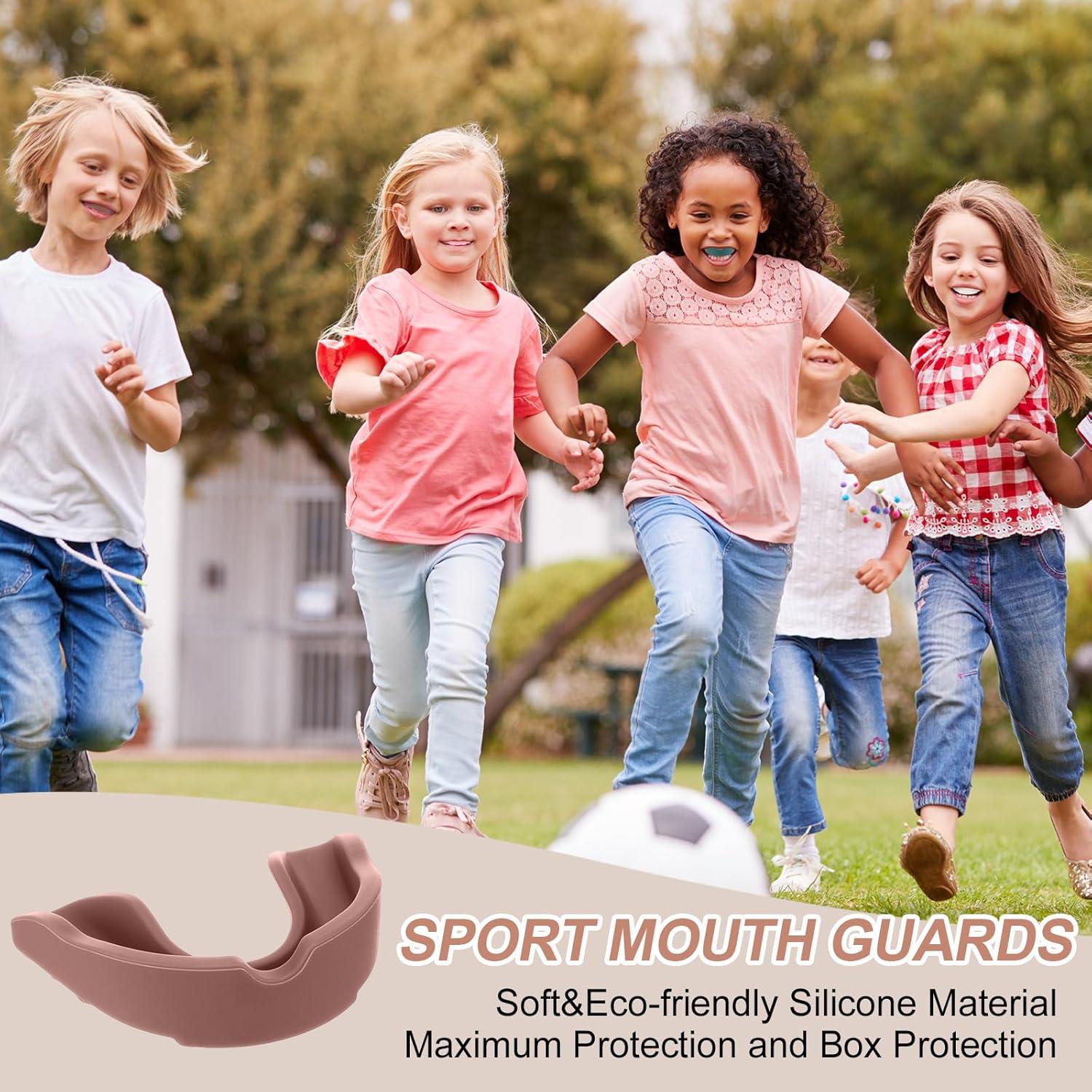 Paquete de 40 Protectores Bucales BBTO para Niños - Deportes