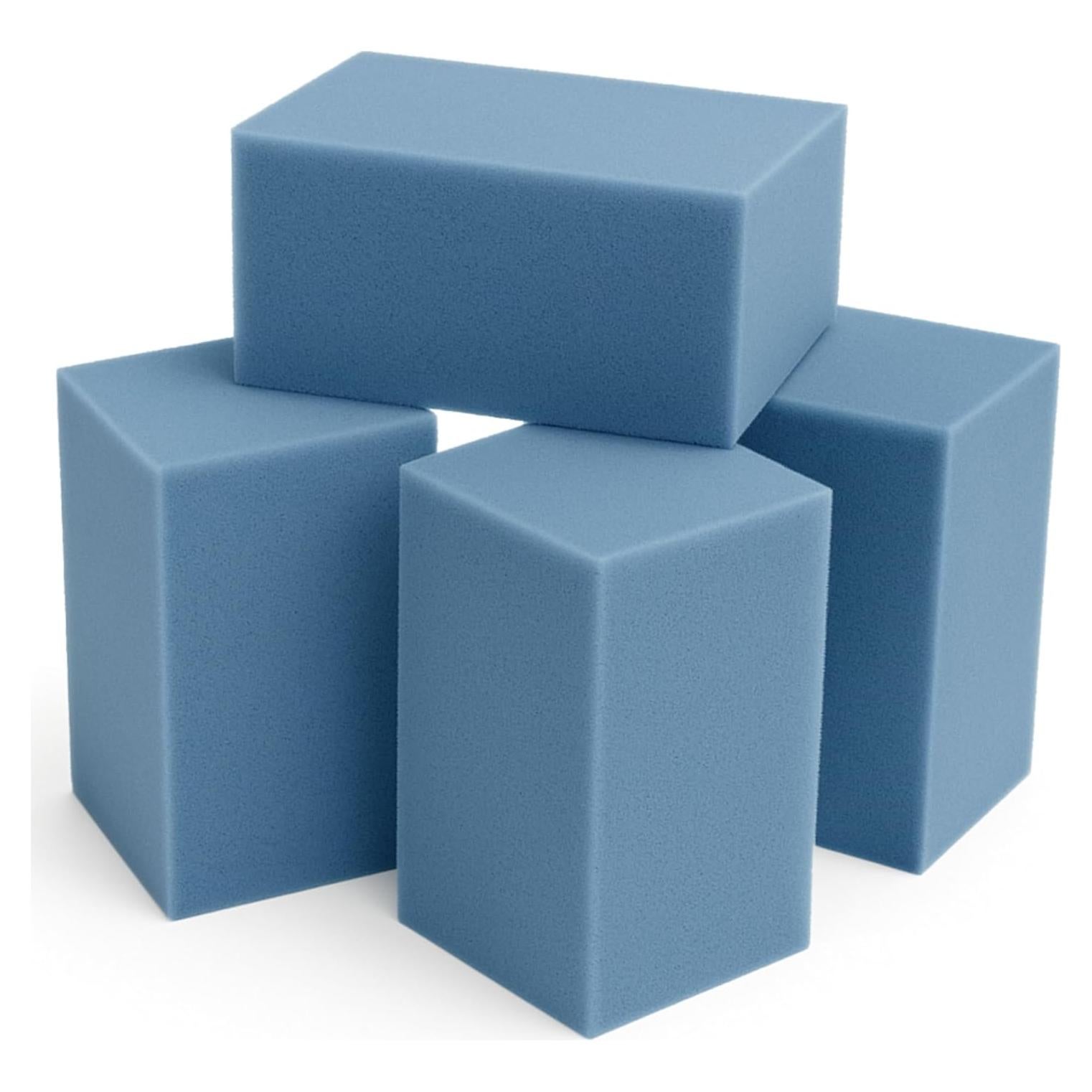 Ejercitadores de Mano New Millennium - Paquete de 4 Azul, Resistencia Media