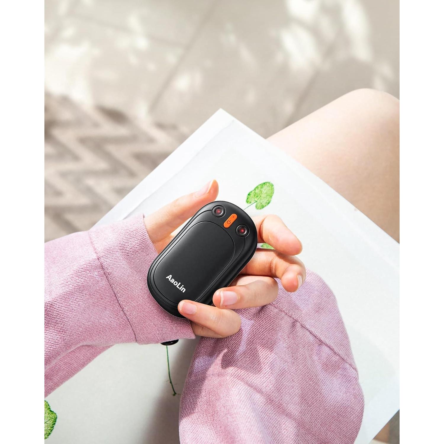 Calentadores de Manos Recargables AaoLin AO-216, 2 Paquete