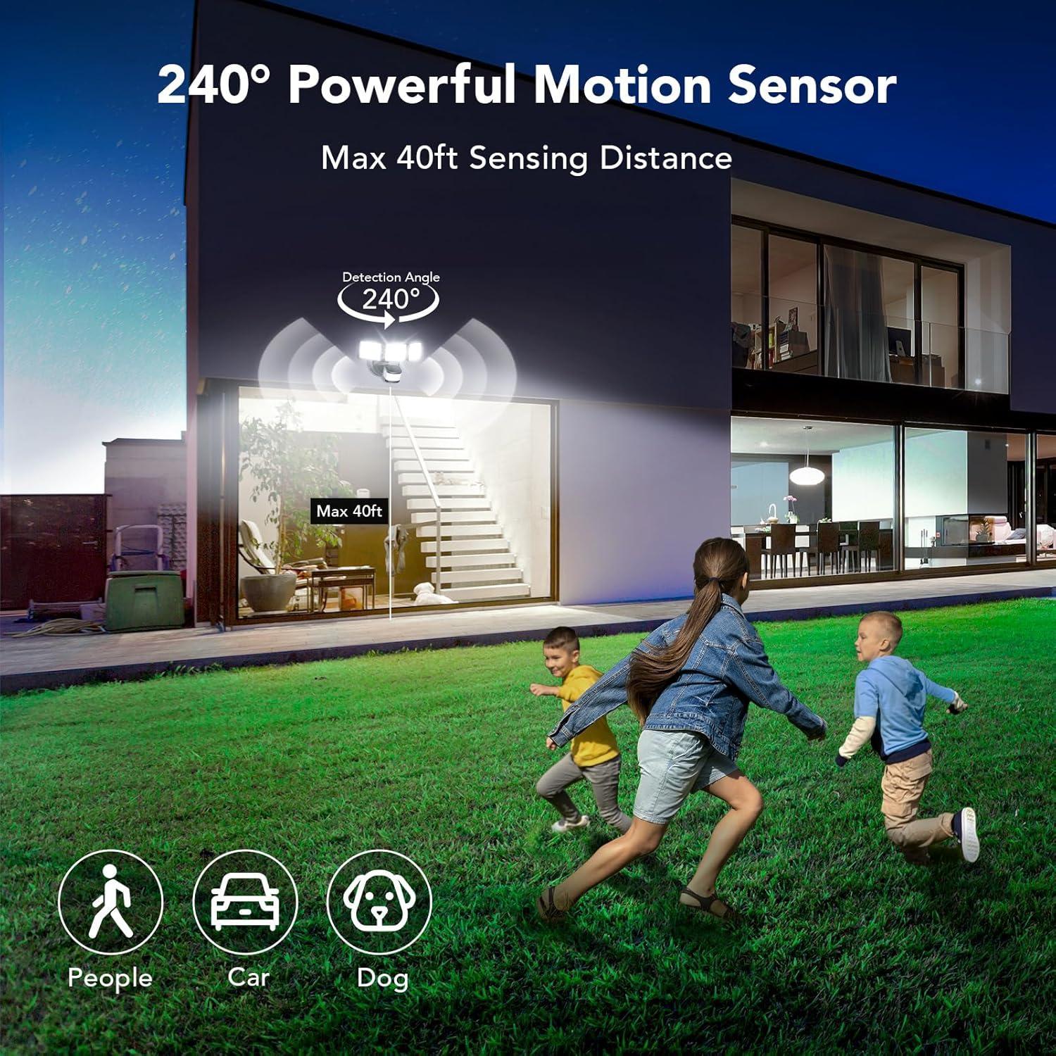 Luz de Inundación LED OREiN 3500LM con Sensor de Movimiento IP65