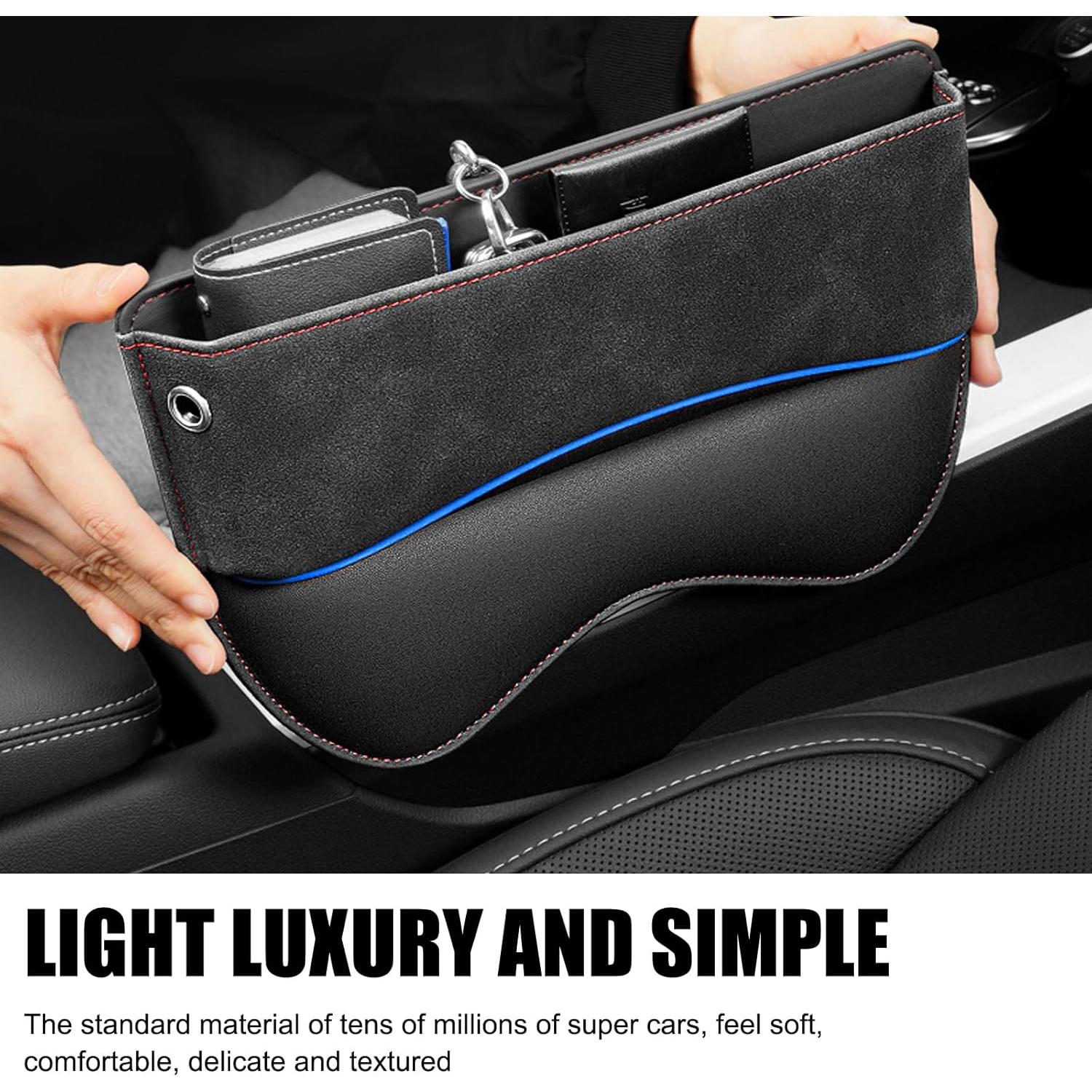 Organizador de Espacio entre Asientos de Coche Yumfugu Negro