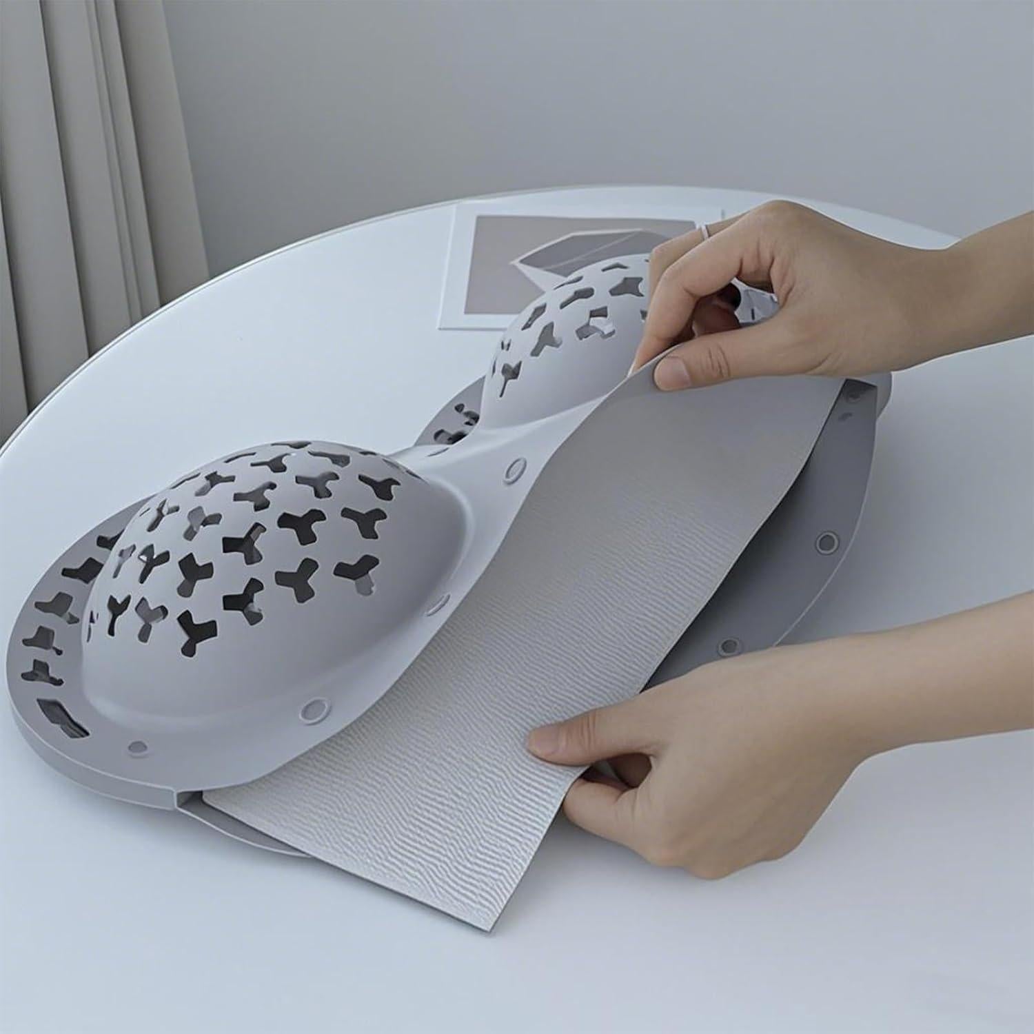 Bolsa de Lavado de Sujetadores Sufcnire Gris - Malla Delicada