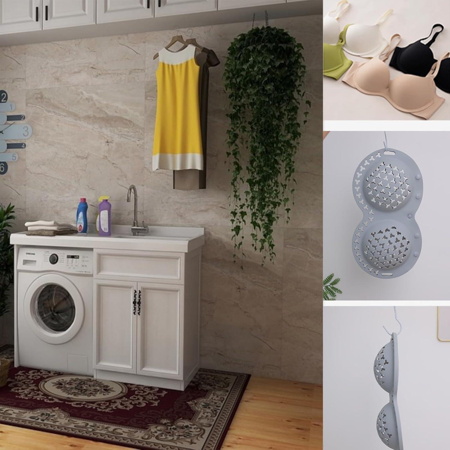 Bolsa de Lavado de Sujetadores Sufcnire Gris - Malla Delicada