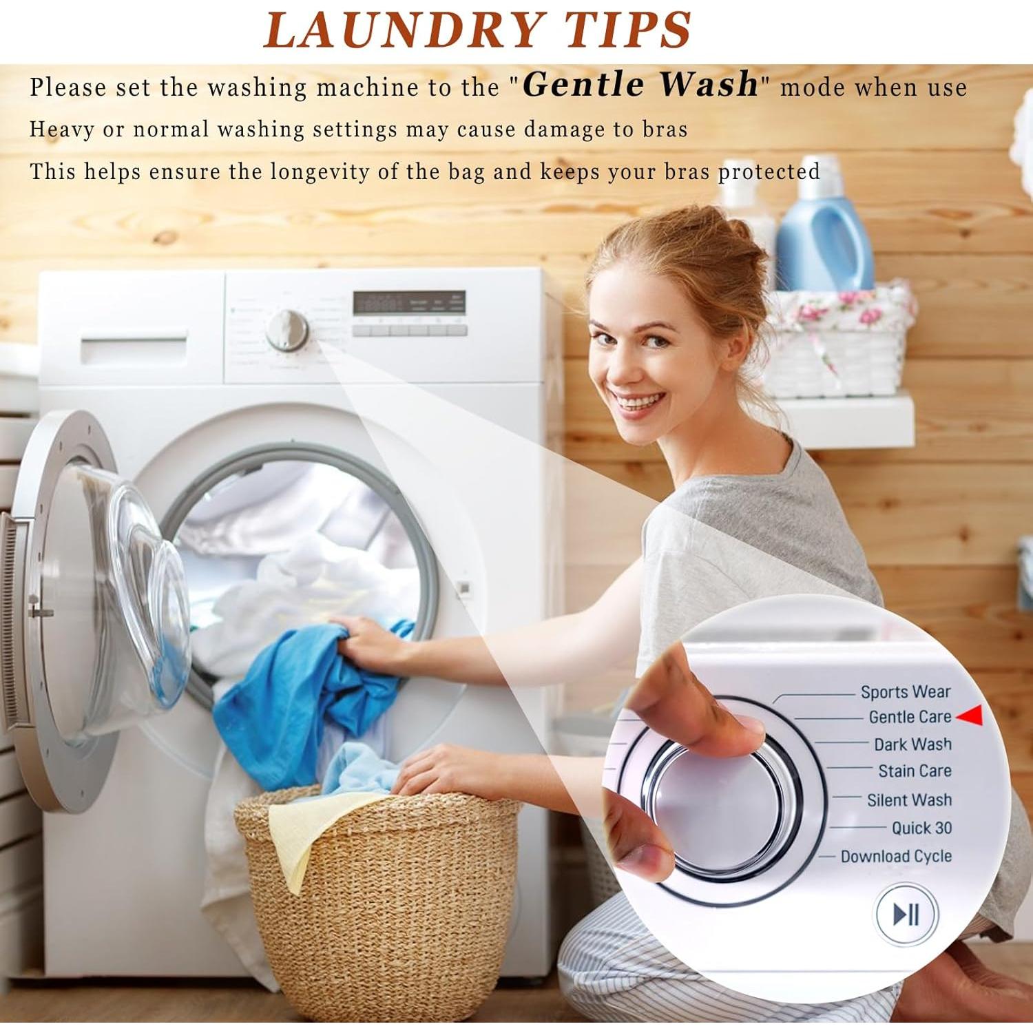 Bolsas de Lavandería YOOSSICY para Sujetadores Grandes 2 Pzs