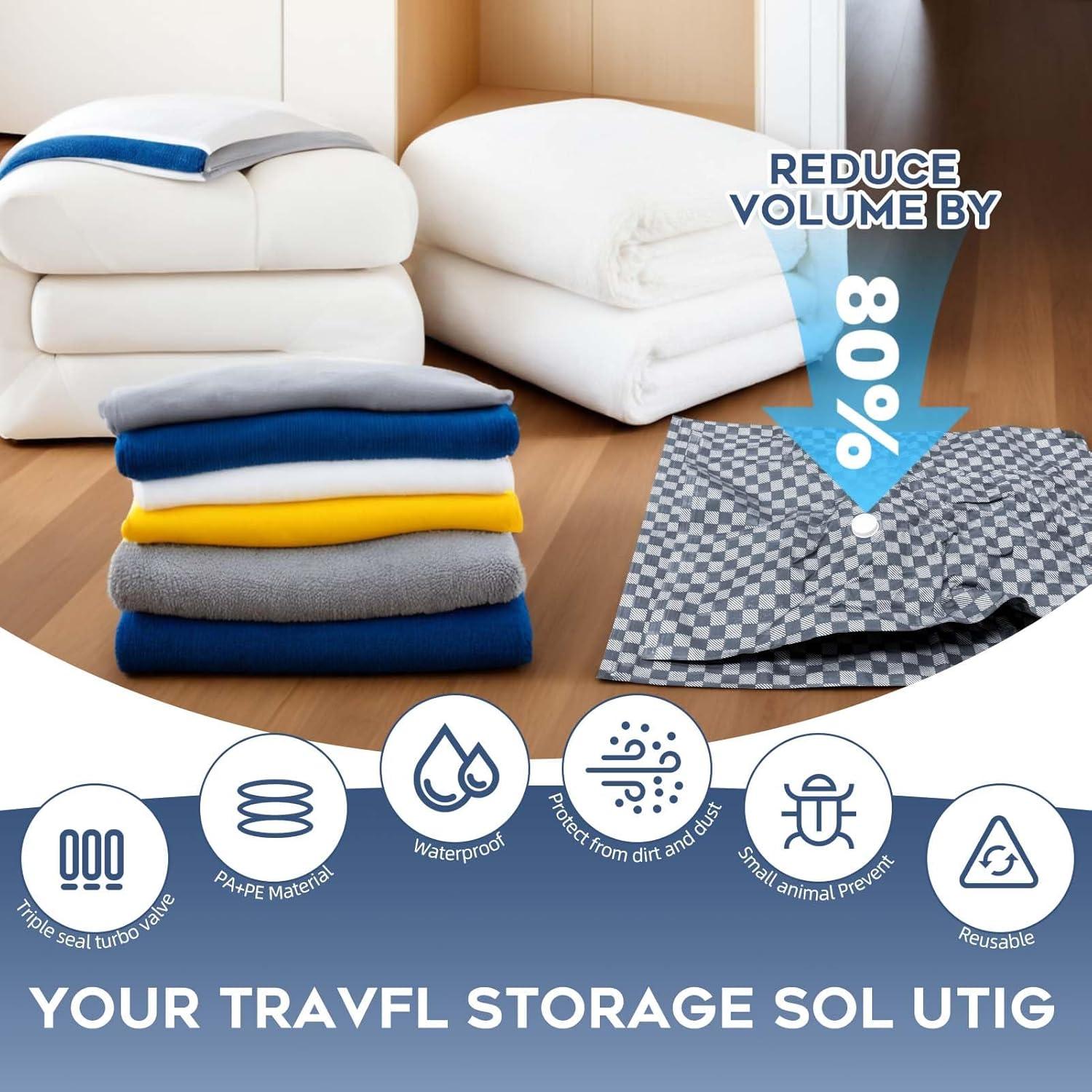 Bolsas de Sellado al Vacío CSUPPCREA 6 Pzas con Bomba Eléctrica