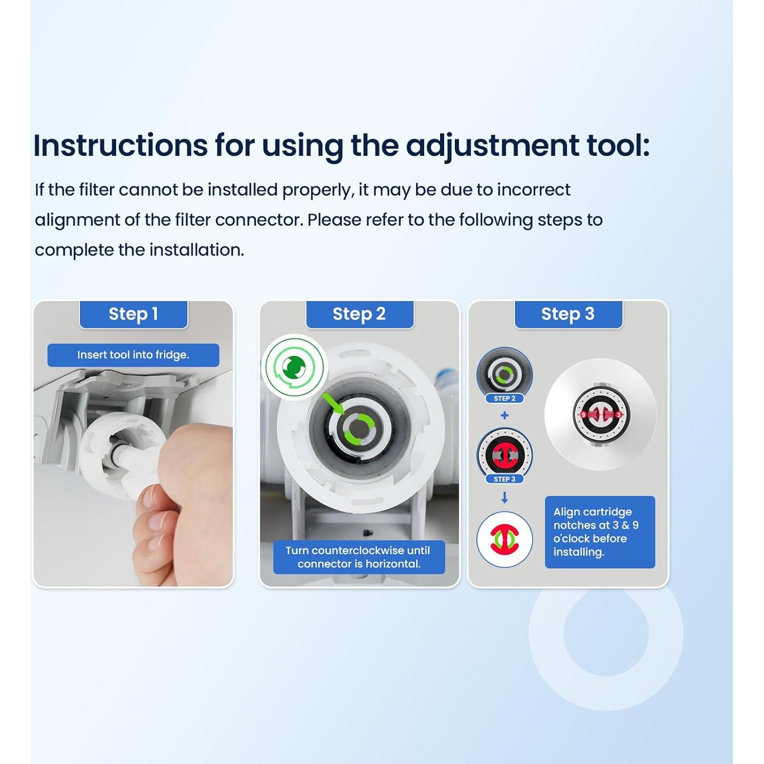 Filtro de Agua GLACIER FRESH LT1000PC para Refrigerador LG