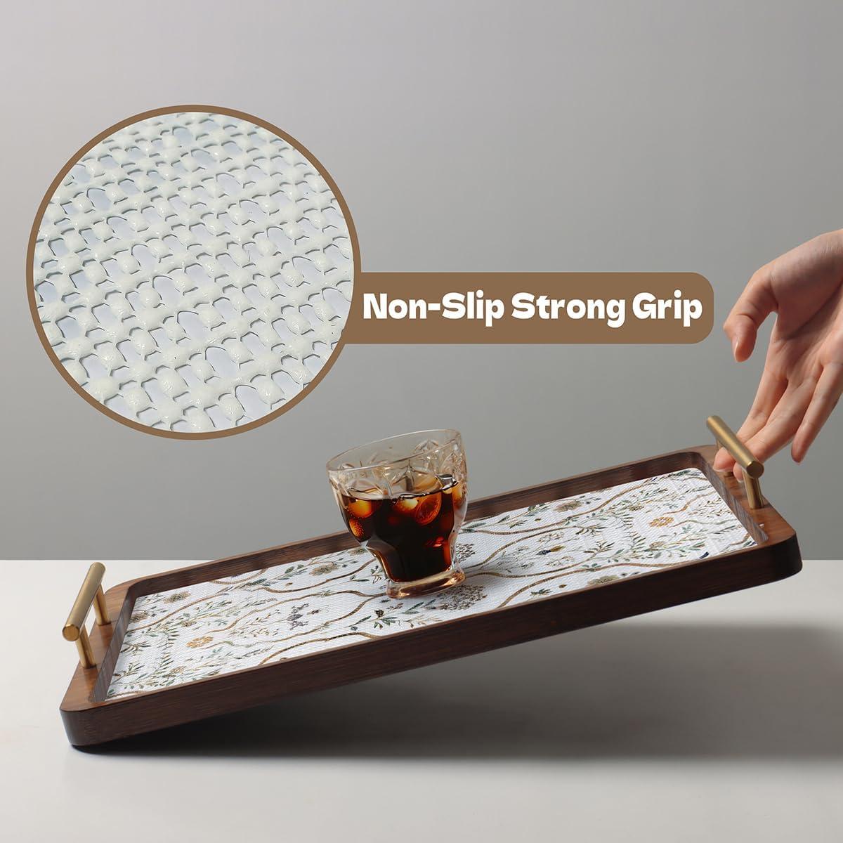 Forro de Cajón y Estante Vuacepe Floral 30x300cm Antideslizante