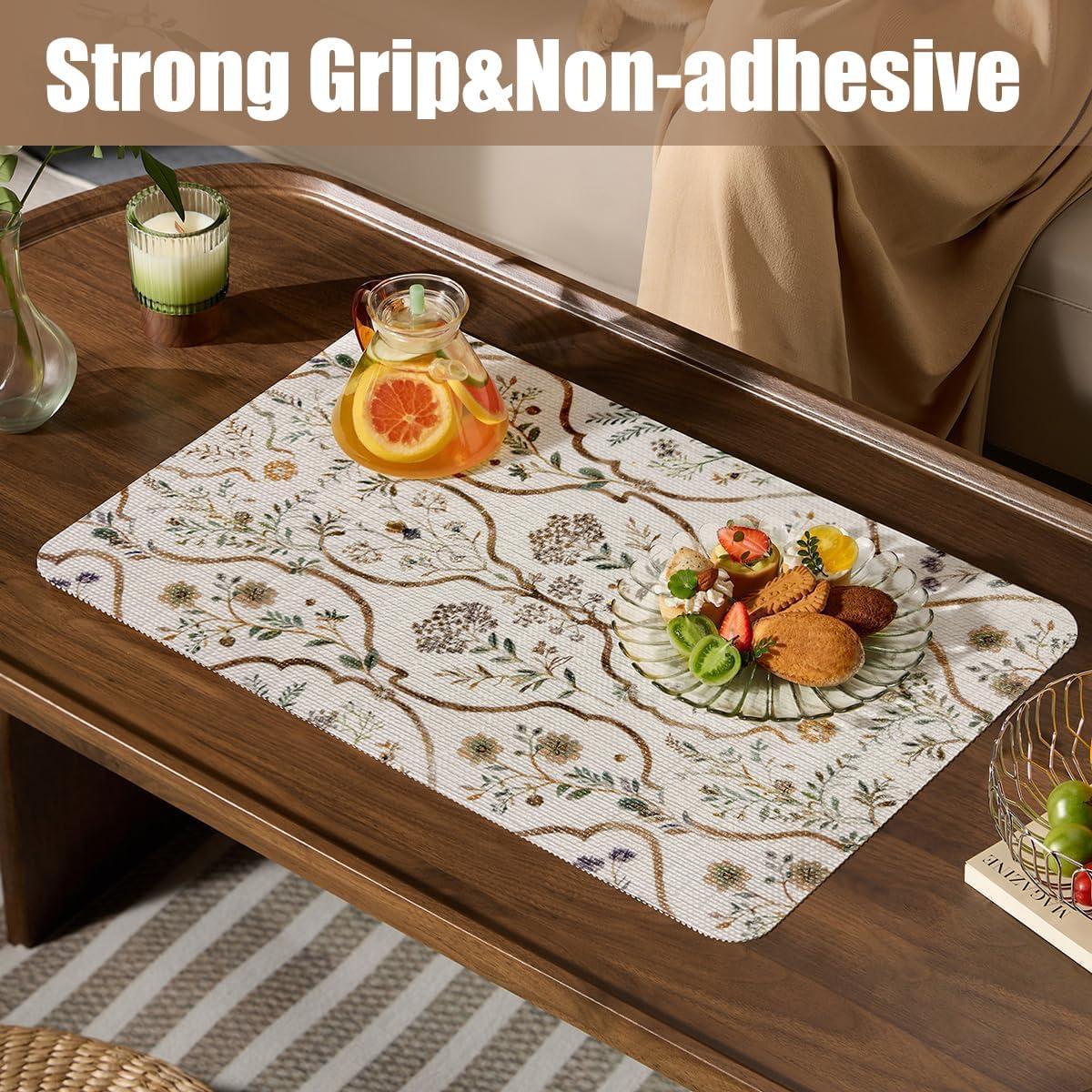 Forro de Cajón y Estante Vuacepe Floral 30x300cm Antideslizante