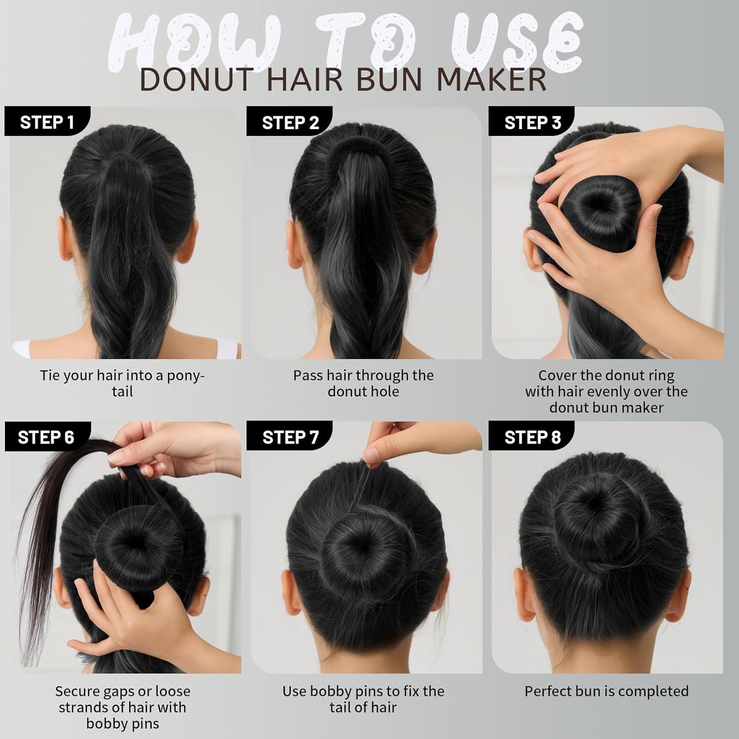 Kit de Fabricación de Moños para Niños Teenitor - 4 Piezas