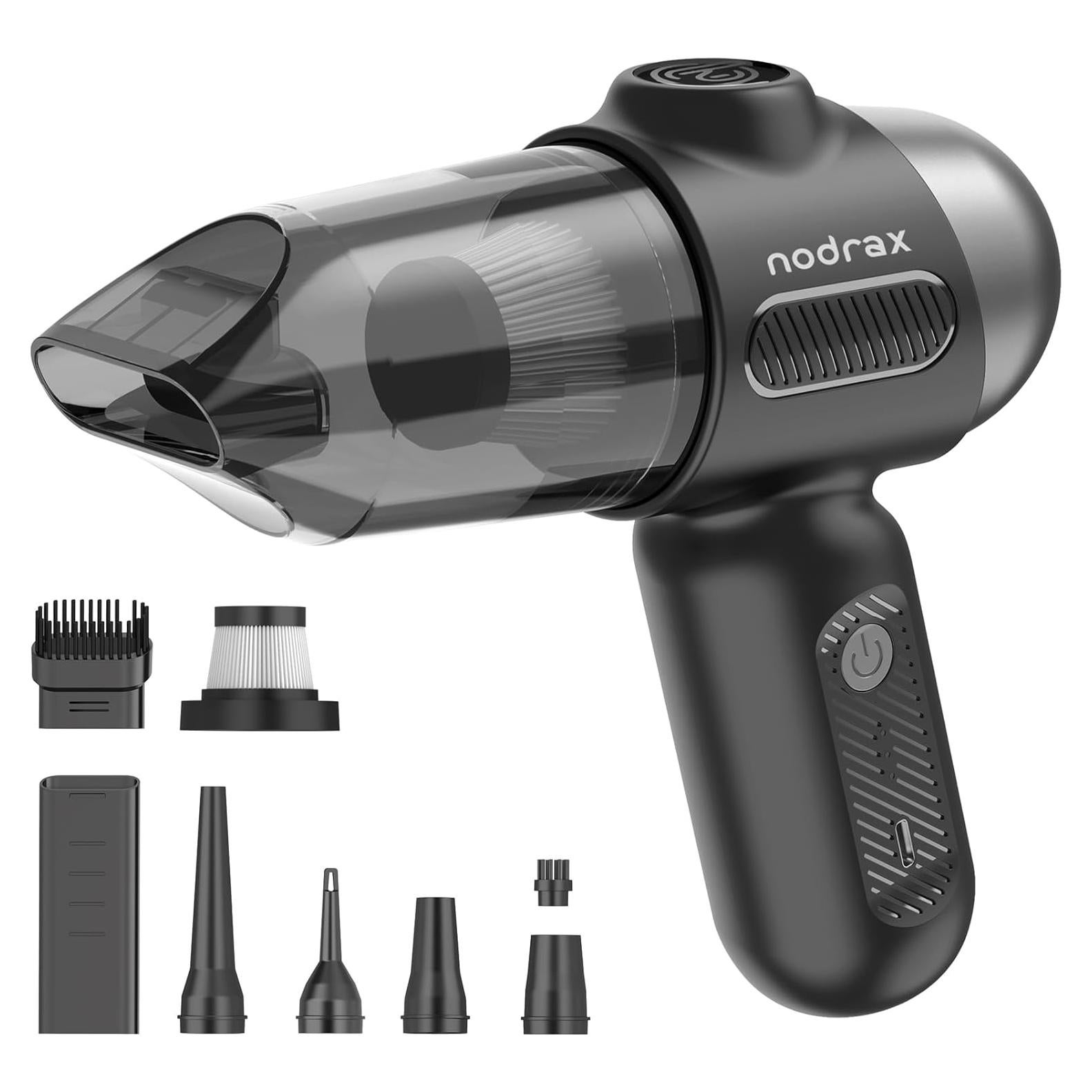 Aspiradora de Mano Nodrax Cyclone-Pro Inalámbrica 12000Pa