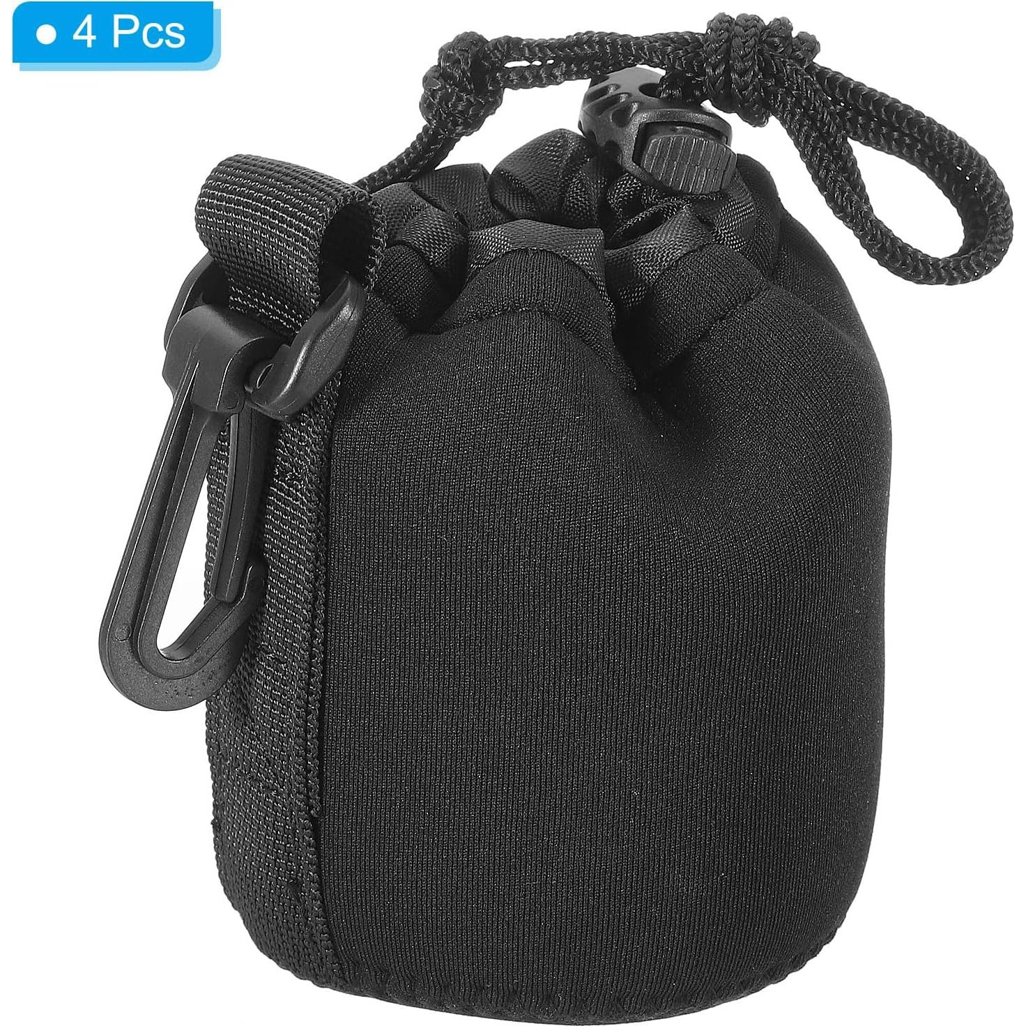 Bolsa para Lentes de Cámara PATIKIL Neopreno 4 Pcs 75x100mm