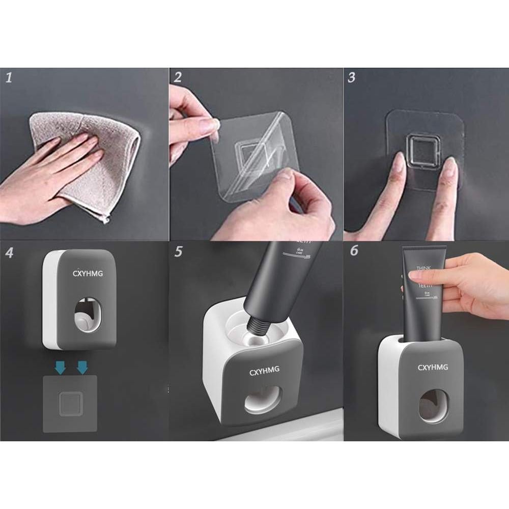 Dispensador Automático de Pasta de Dientes CXYHMG - 2 Unidades