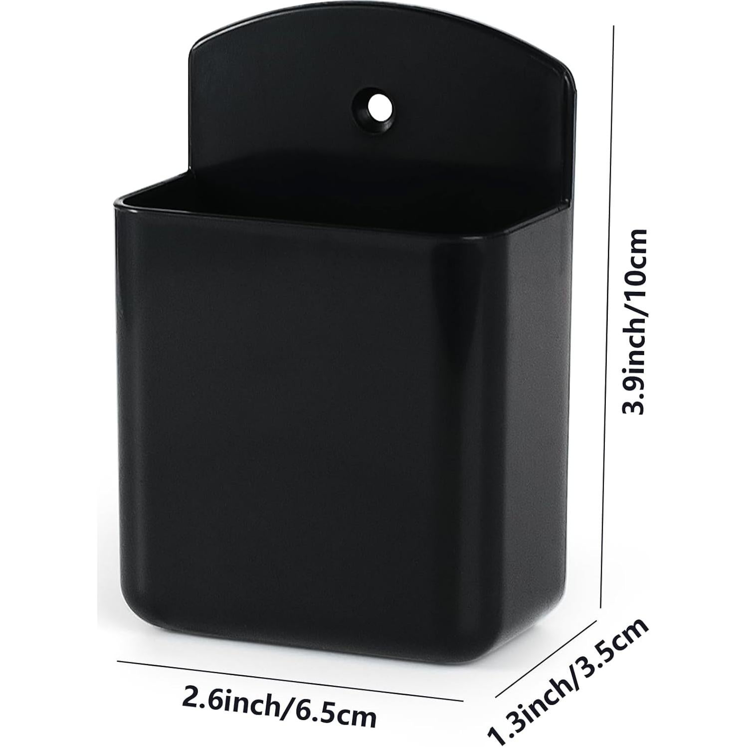 Soporte de Control Remoto de Pared Wawayang 3 Piezas Negro