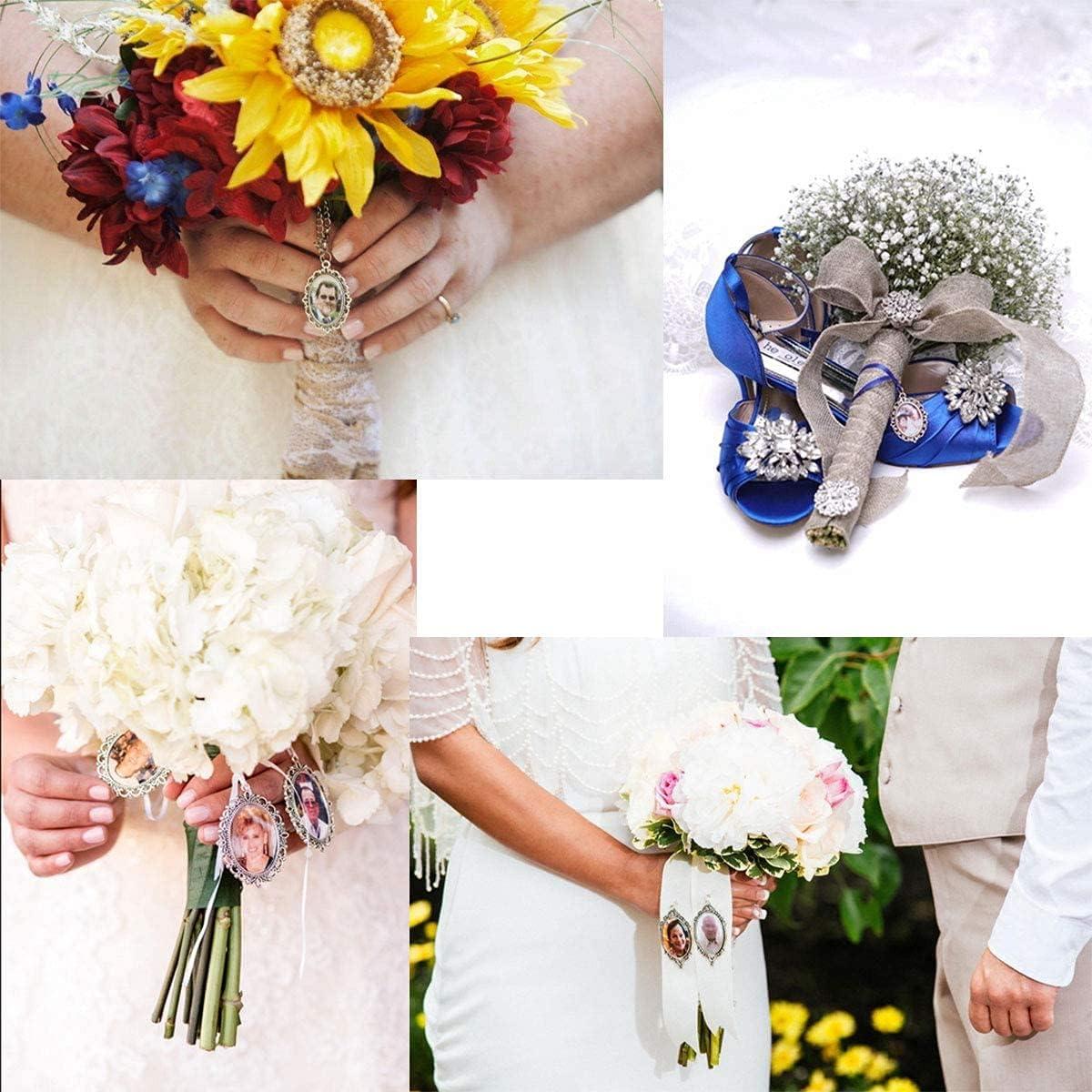 Kit 5 Bandejas Colgantes Bezel PH PandaHall 40x30mm Bronce