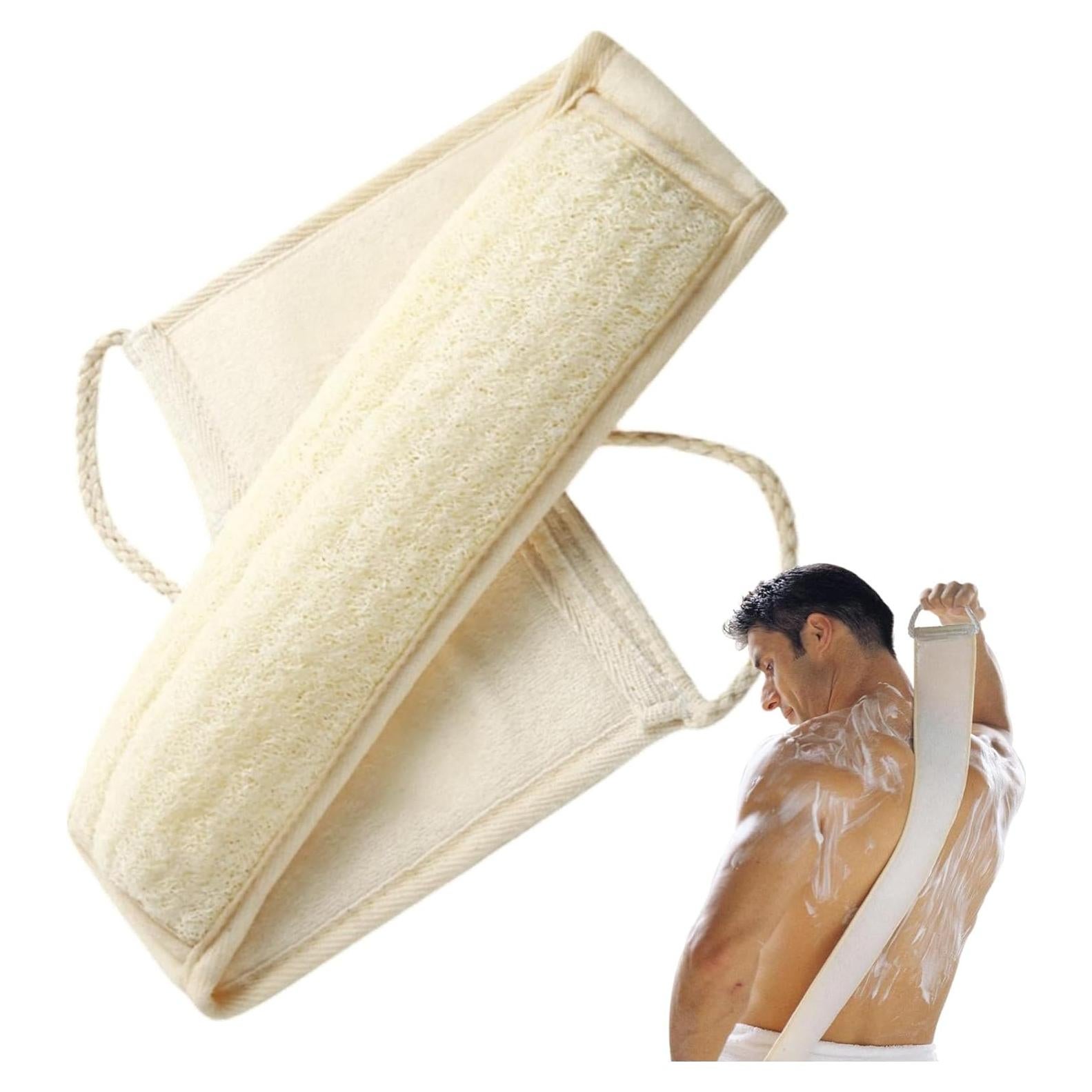 Esponja de Lufa Natural YUNKWONG Exfoliante para el Cuerpo