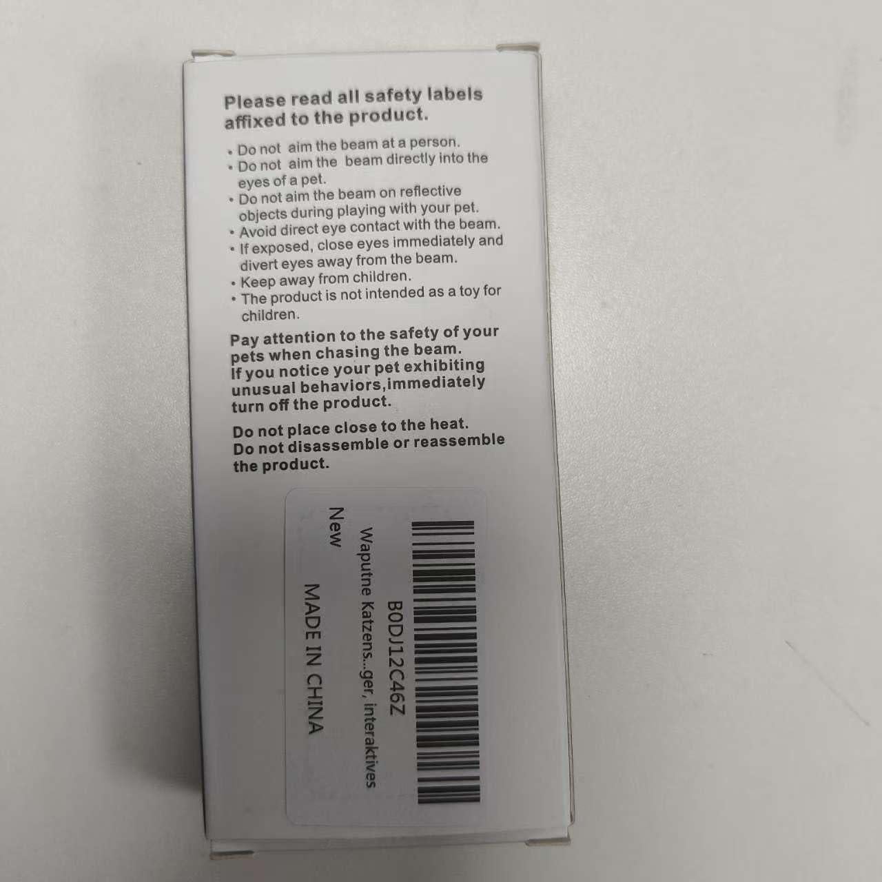 Puntero Interactivo para Gatos Waputne USB Recargable 7 Patrones