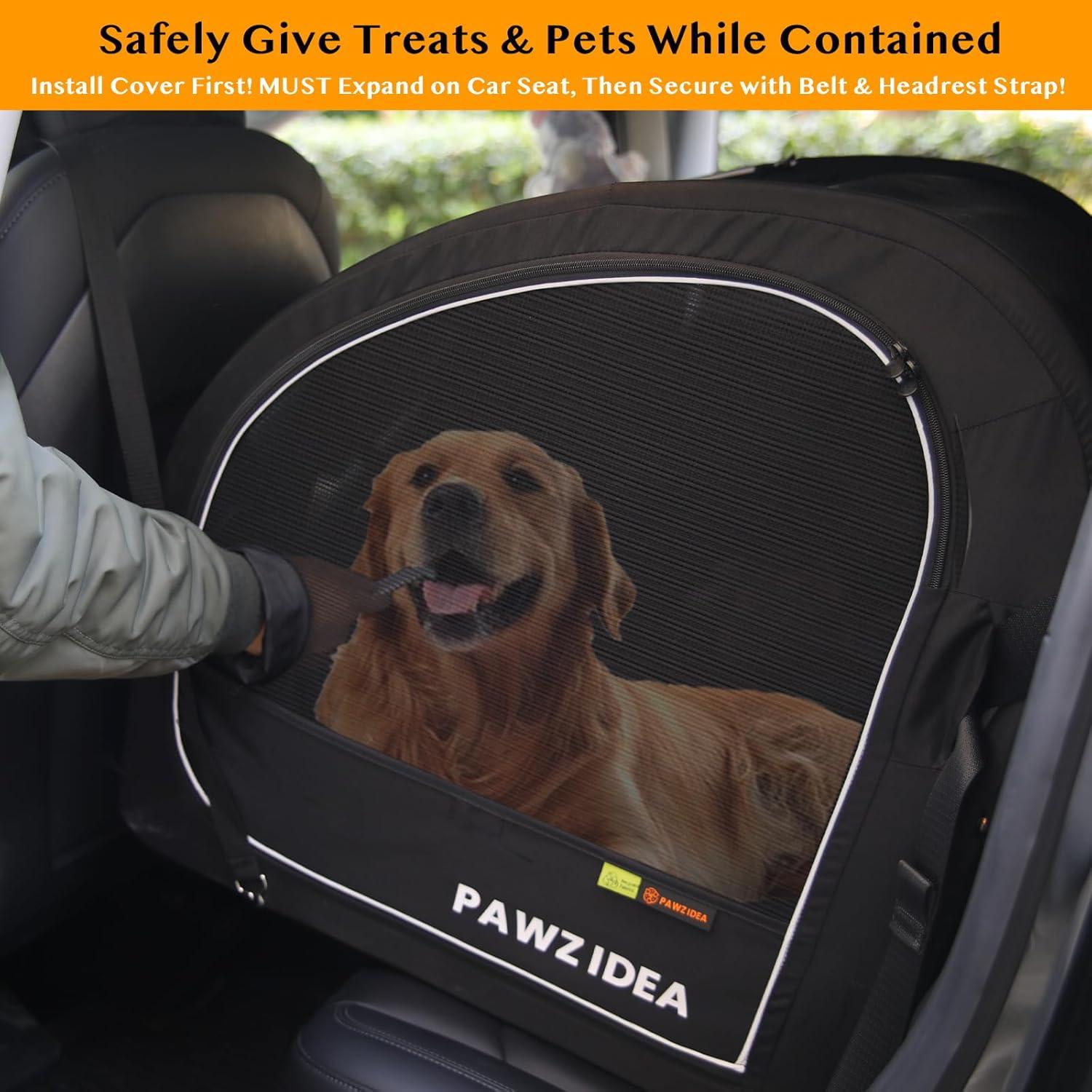 Carrito de Perro PAWZIDEA Plegable para Mascotas Grandes 36.29 kg