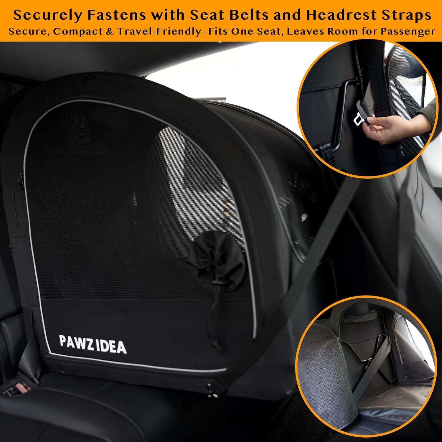 Carrito de Perro PAWZIDEA Plegable para Mascotas Grandes 36.29 kg