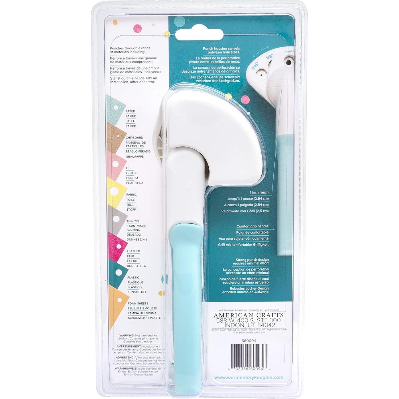 Crop-A-Dile Multi-Hole Punch We R Memory Keepers 5 Tamaños