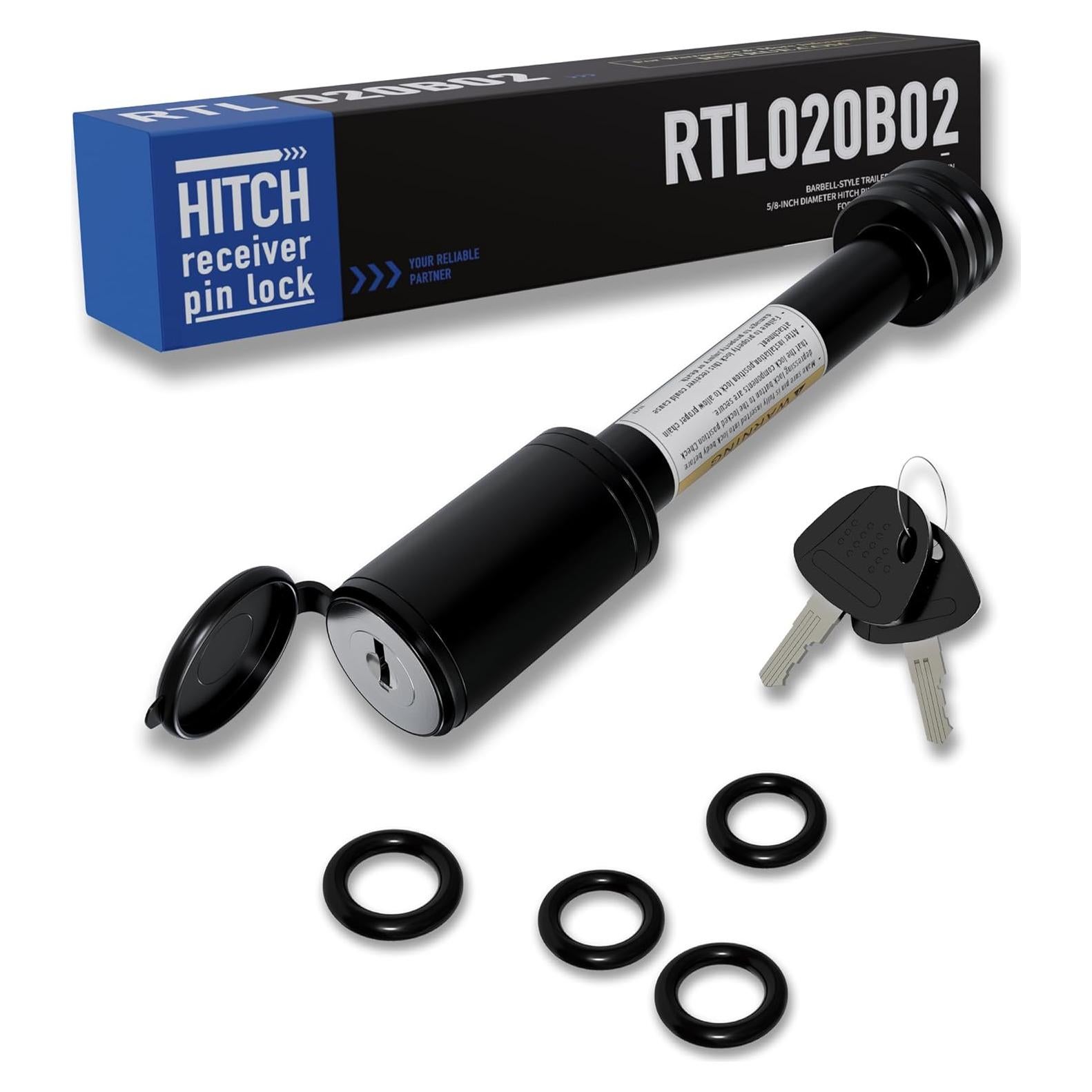 Cerradura de Pasador para Enganche de Remolque RETRUE 2"