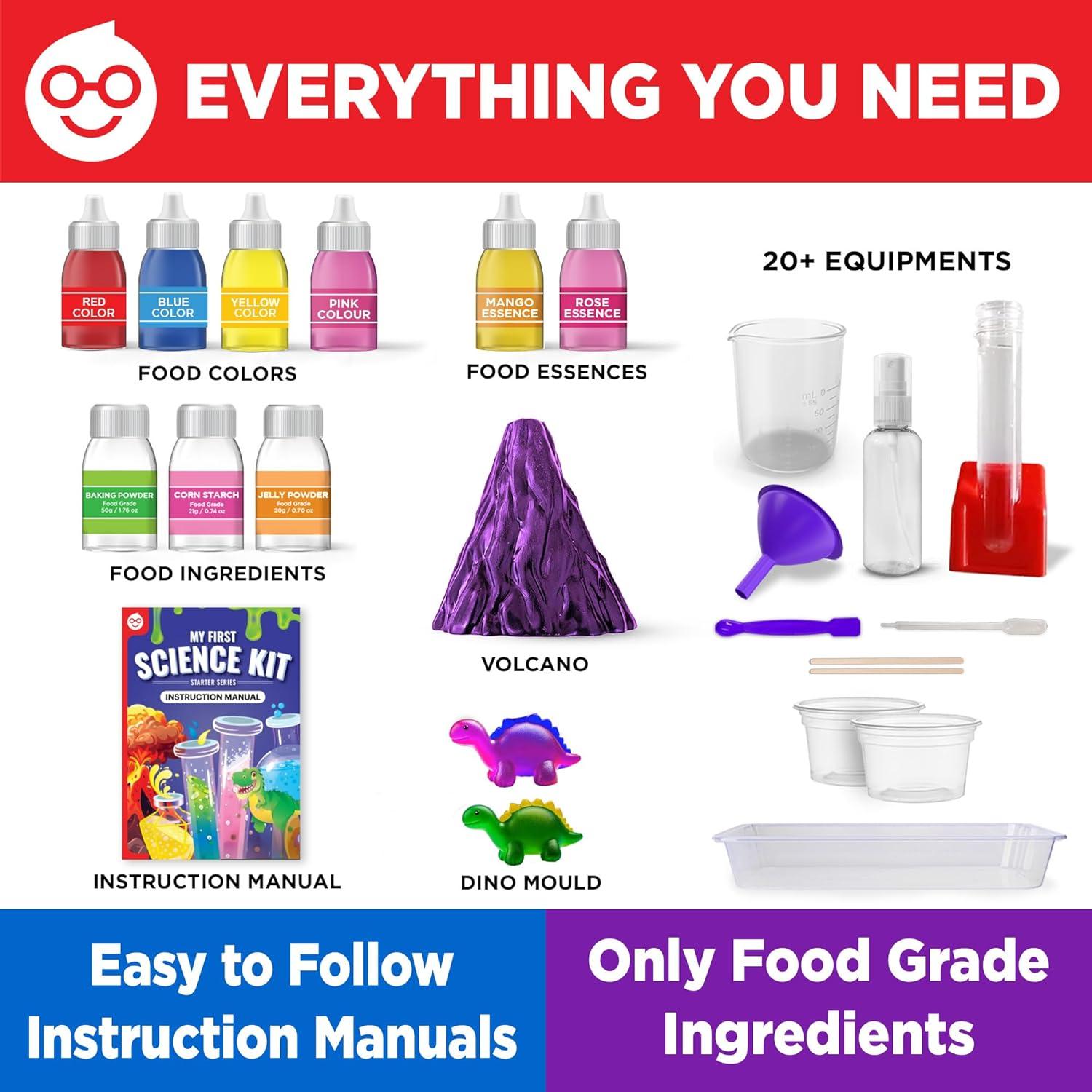 Kit de Ciencia para Niños Doctor Jupiter - 50 Experimentos STEM