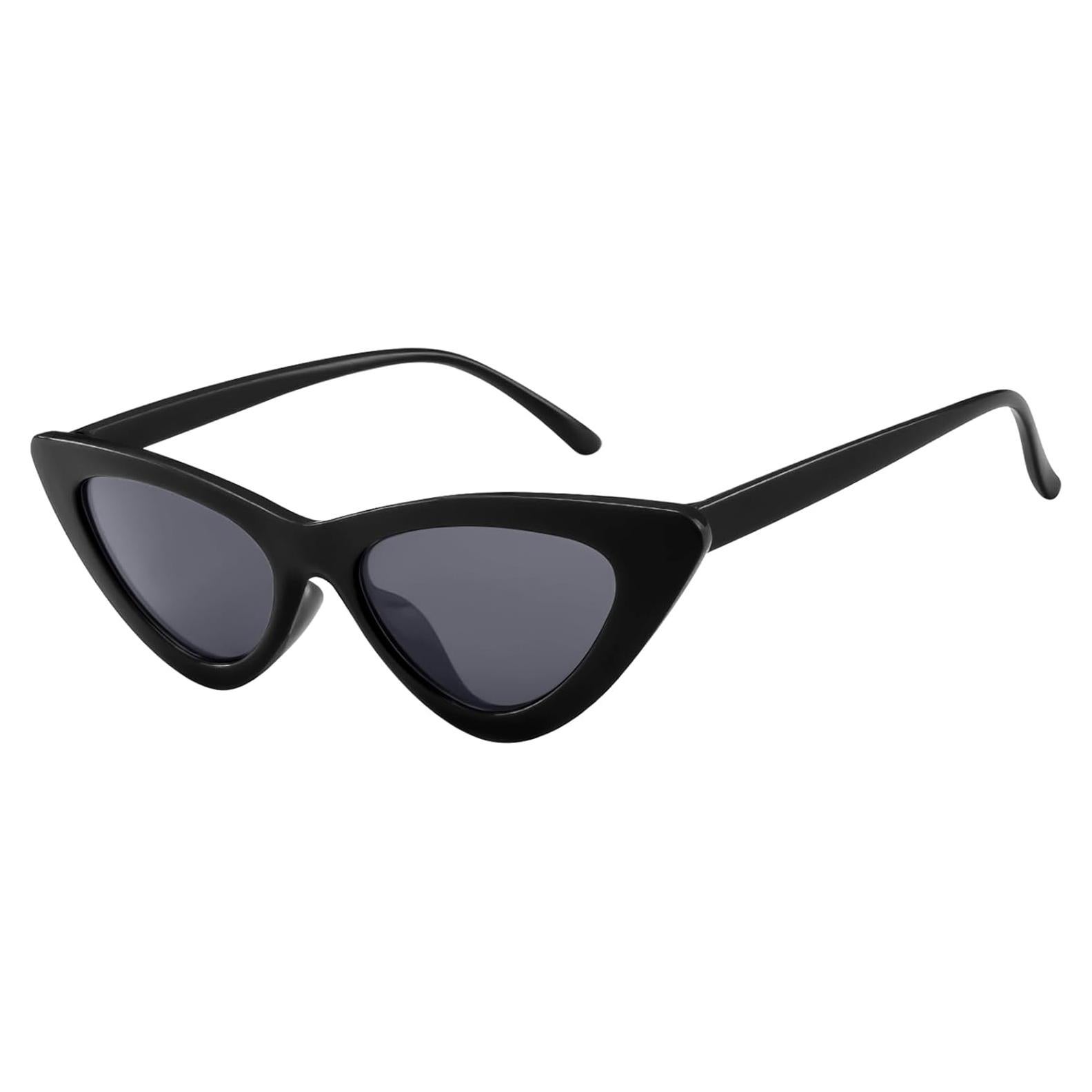 Gafas de sol cat eye vintage PLULON para hombres y mujeres