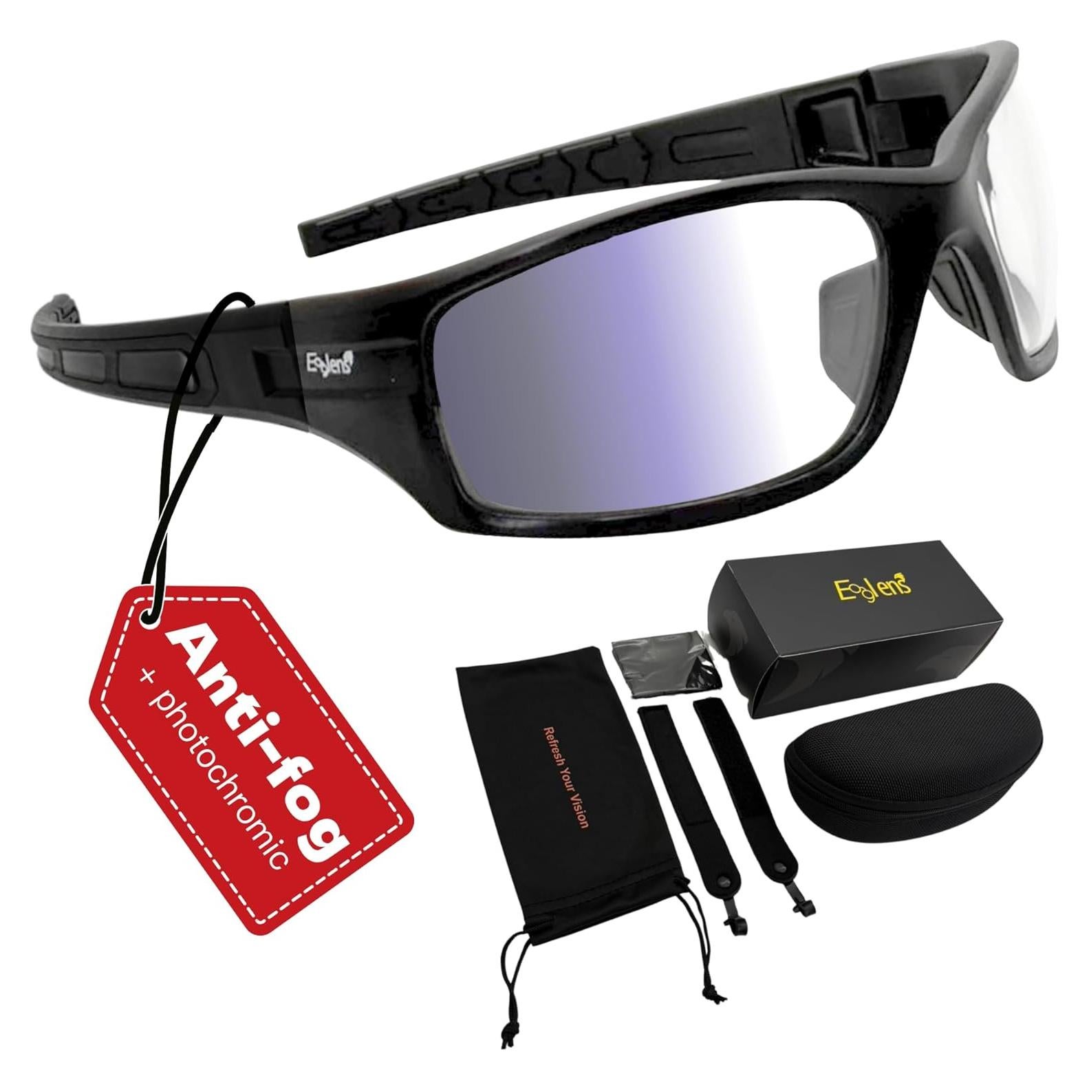 Gafas de Seguridad Anti Niebla Fotoquímica ANSI Z87.1 UV