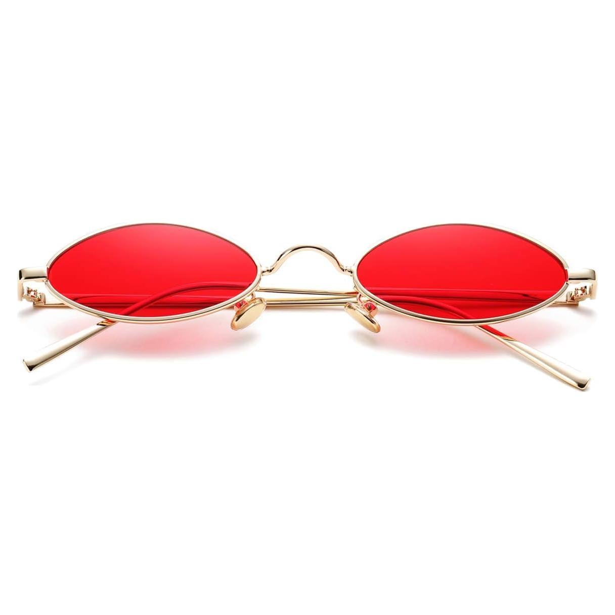 Gafas de sol ovaladas retro COASION UV400 para hombres y mujeres