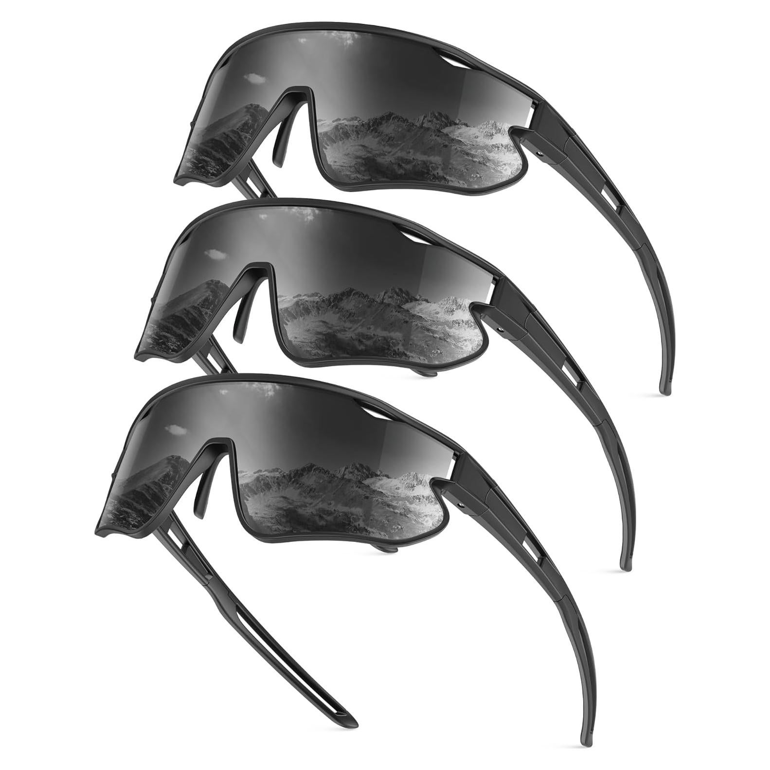 Gafas de Sol Polarizadas KALIYADI para Hombre UV400 - 3 Piezas