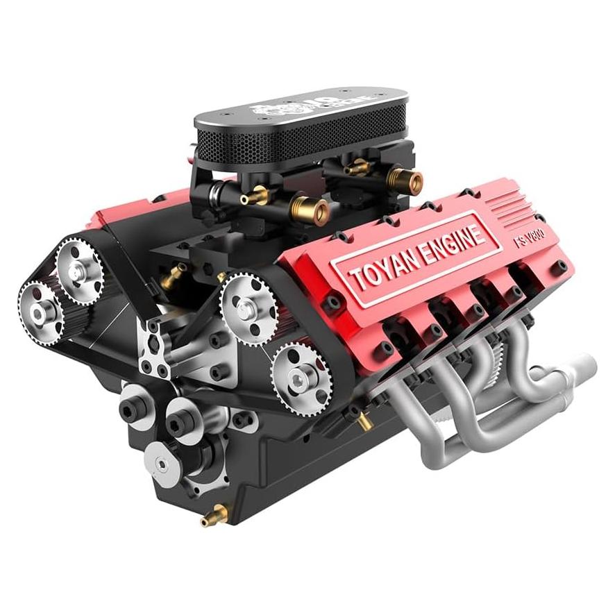 Motor Nitro V8 FS-V800 1/10 Refrigerado por Agua 4T