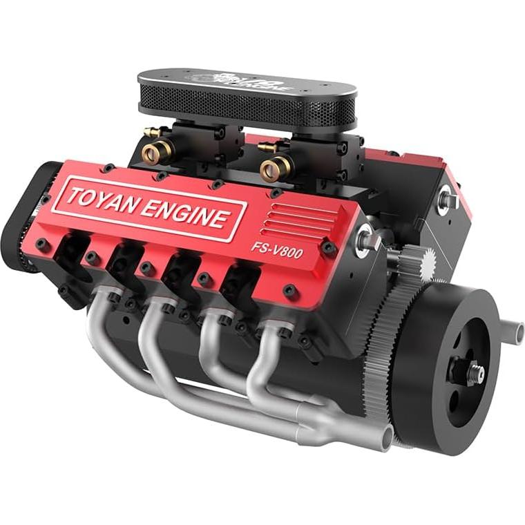 Motor Nitro V8 FS-V800 1/10 Refrigerado por Agua 4T