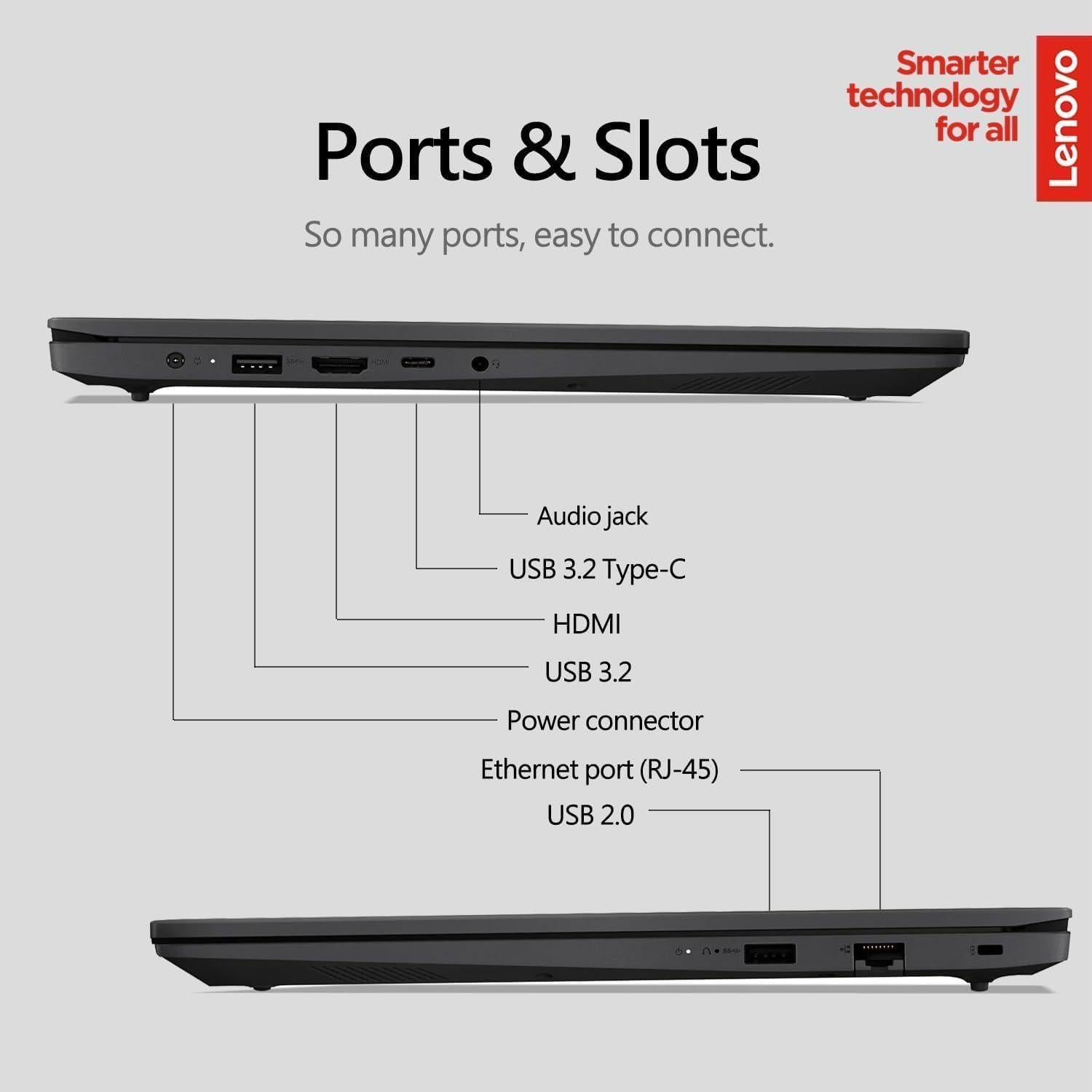 Computadora portátil Lenovo V15 G2, 32GB RAM, 1TB SSD, 15.6 FHD