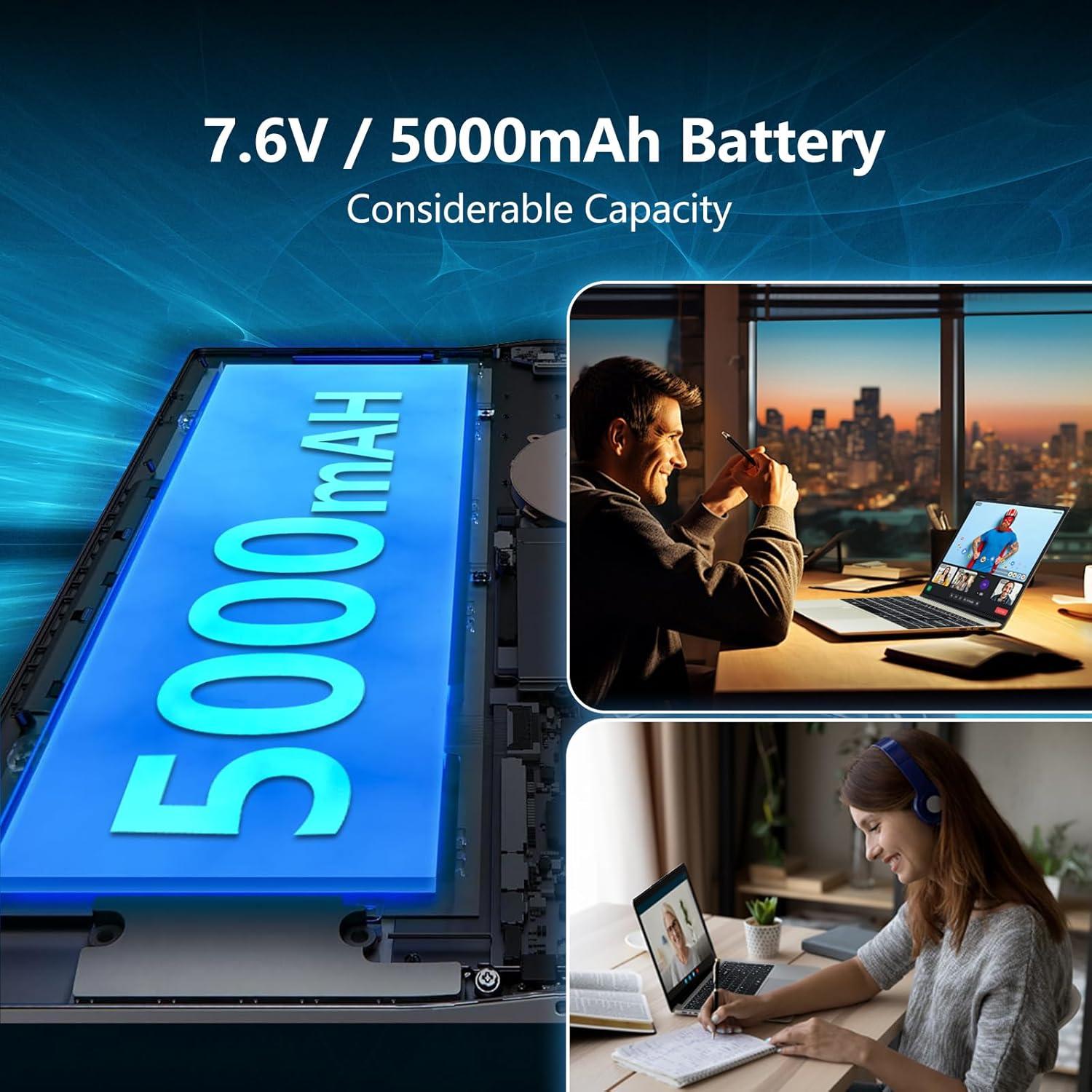 Laptop AVENKA 15.6" FHD, 16GB RAM, 1TB SSD, Celeron N95