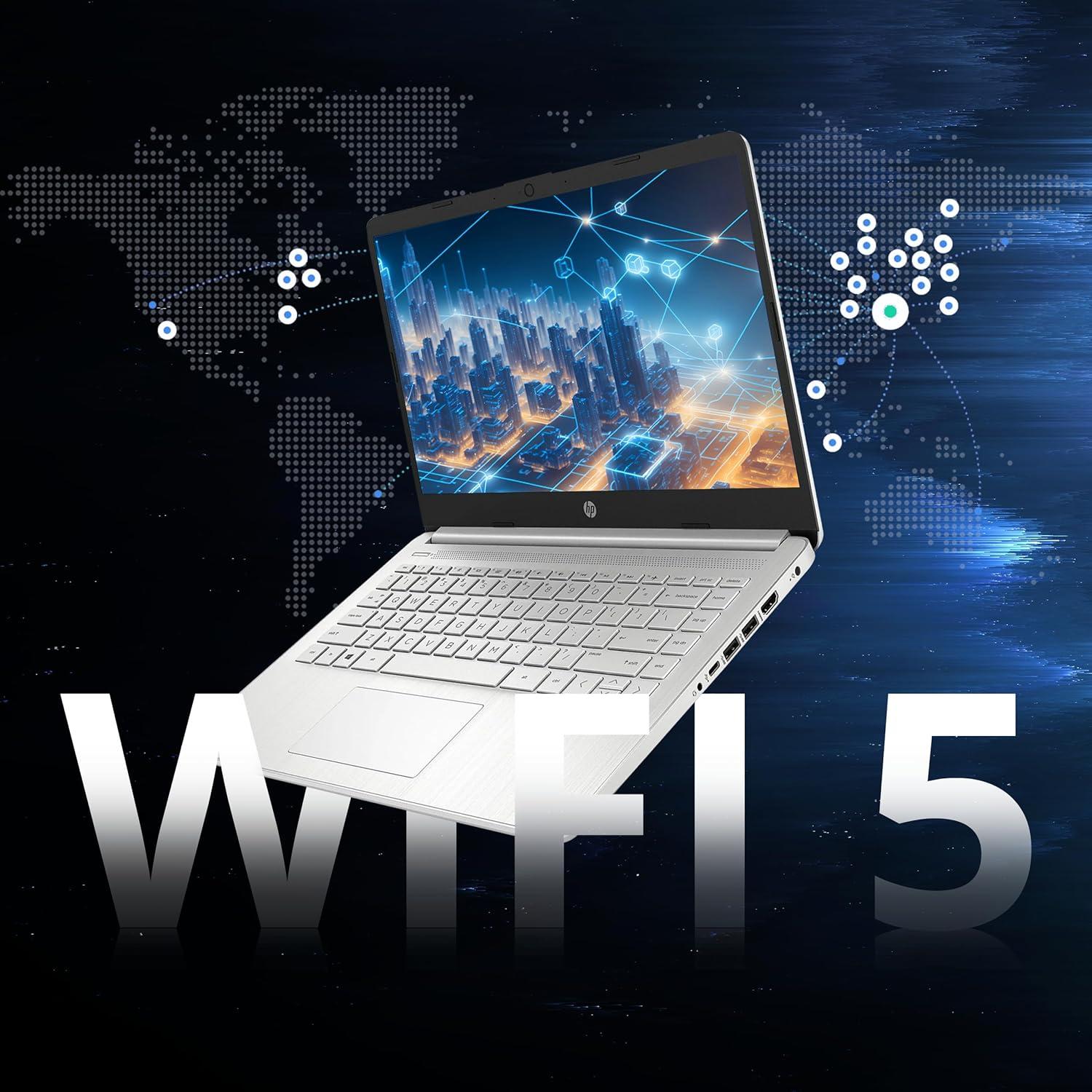 Laptop HP Stream 14" Plata | 16GB RAM | 1.28TB Almacenamiento | Intel 4 Núcleos | Windows 11