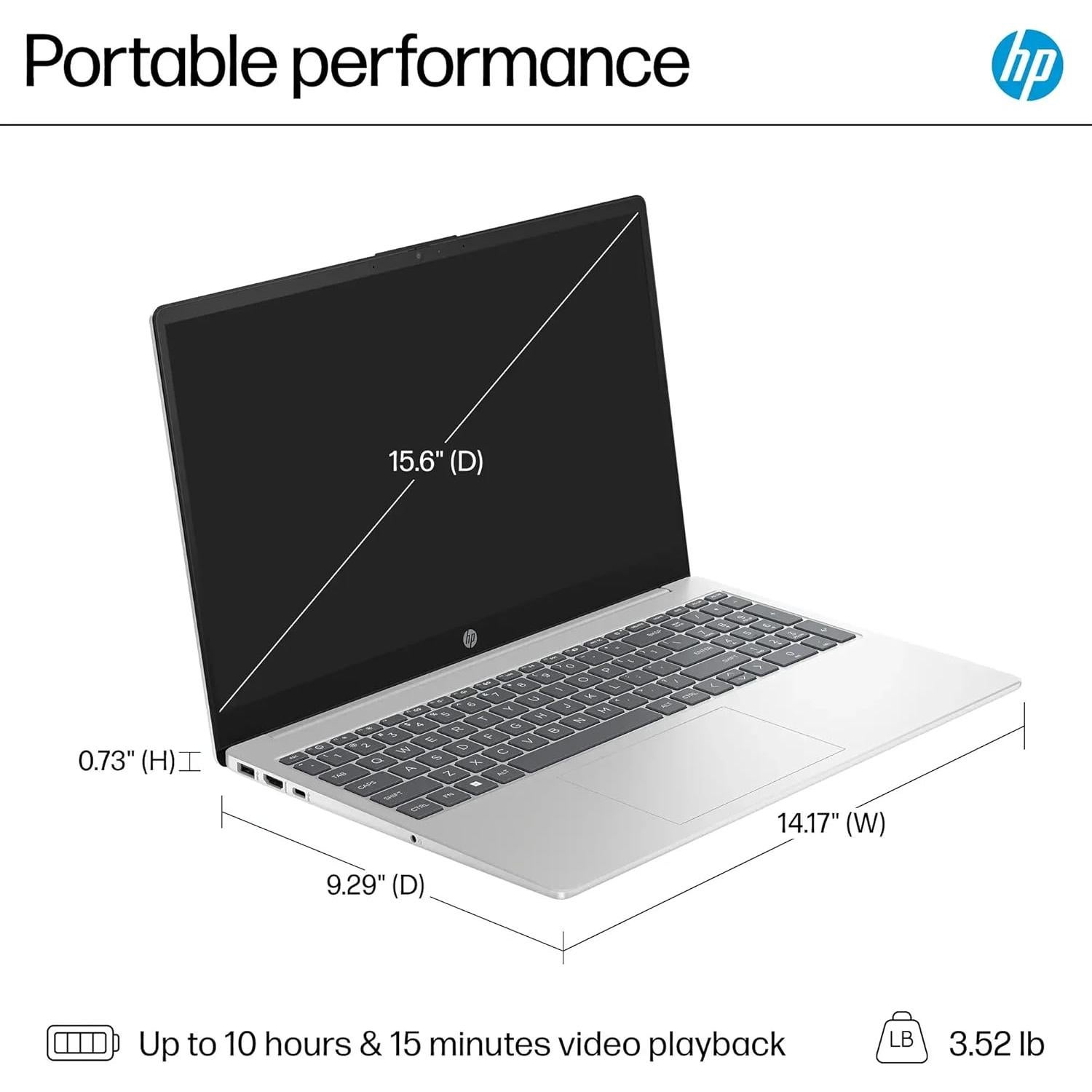 Portátil HP 15.6" Touchscreen Intel Core i3 32GB RAM 1.5TB SSD