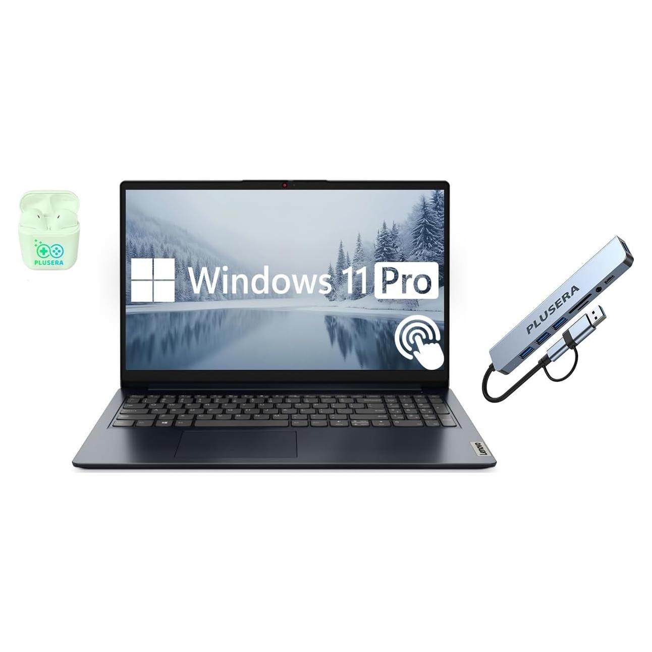 Laptop Lenovo IdeaPad 15.6" FHD Táctil, 40GB RAM, 2.5TB SSD