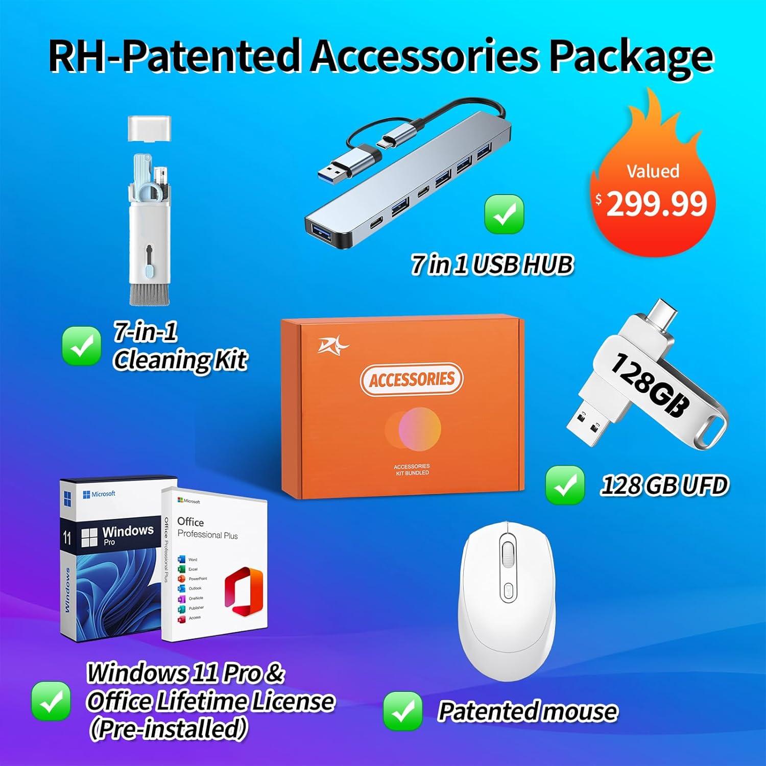 Laptop 2-en-1 Dell Inspiron 14, Core i7, 32GB RAM, 1TB SSD