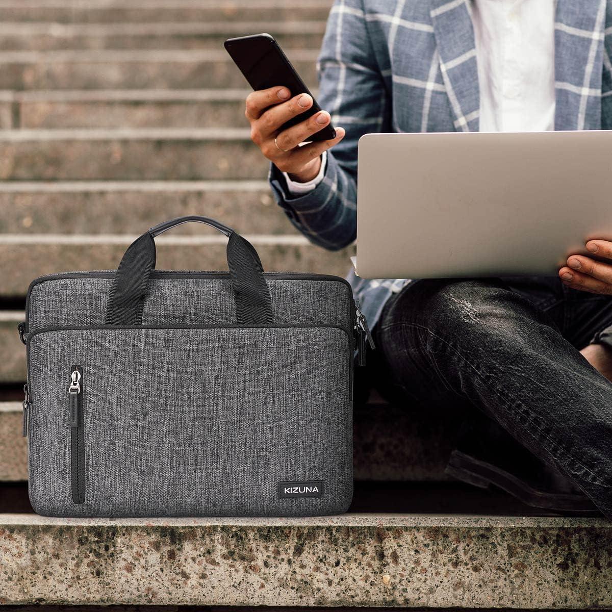 Bolsa para Laptop KIZUNA 12.5" Gris Resistente al Agua