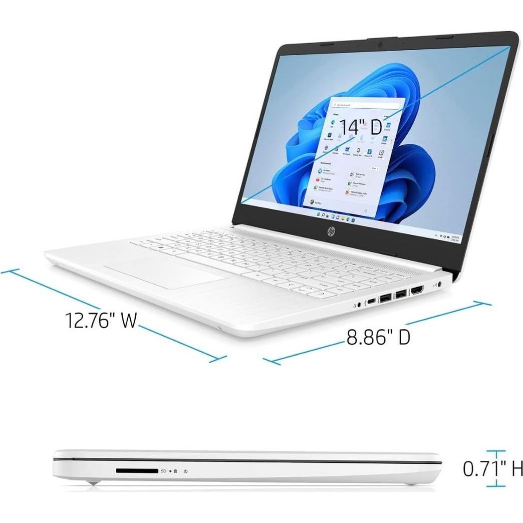 HP Portátil Ultraligero 14" Intel Celeron N4120 8GB 128GB