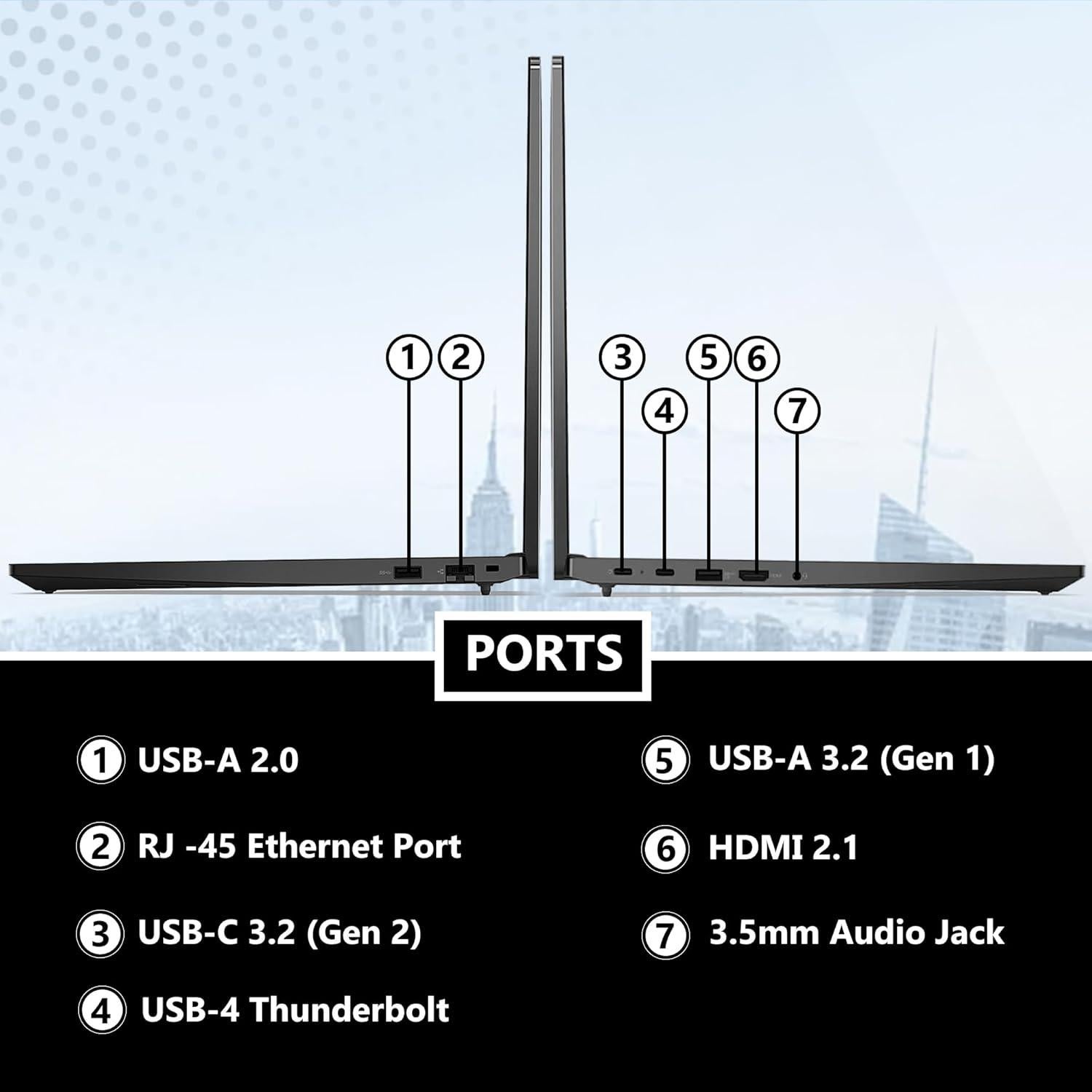 Portátil Lenovo ThinkPad E16 Gen 1, Ryzen 5, 16GB RAM, 1TB SSD