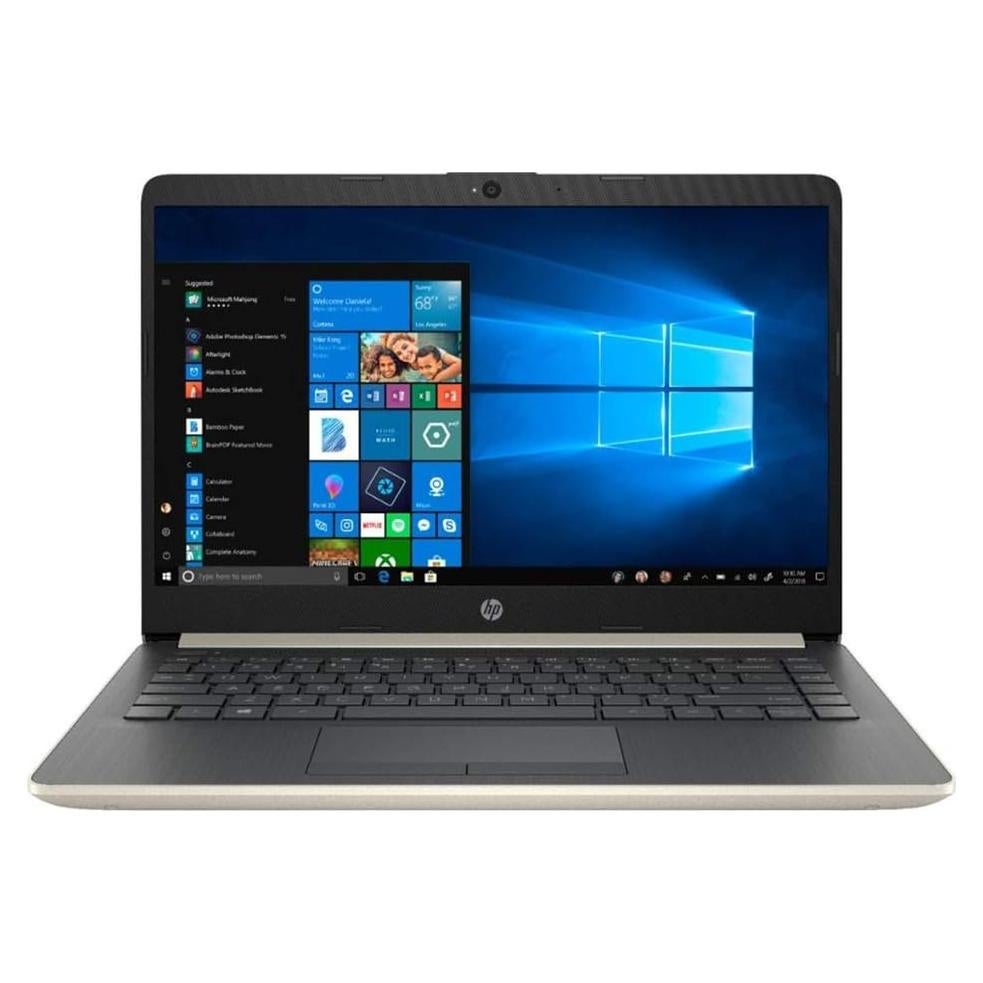 Laptop HP 14" Intel Core i3-7100U 4GB RAM 128GB SSD Plata