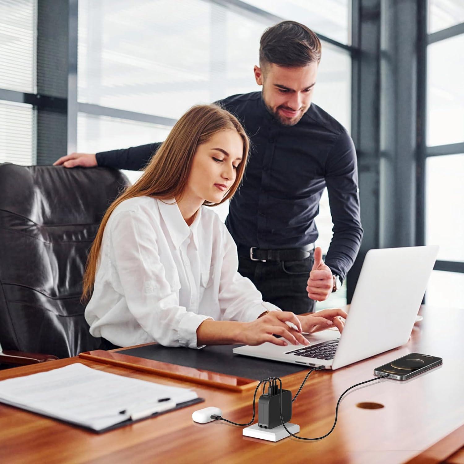 Cargador USB C 160W PDUSBSZ para Laptop y Smartphone