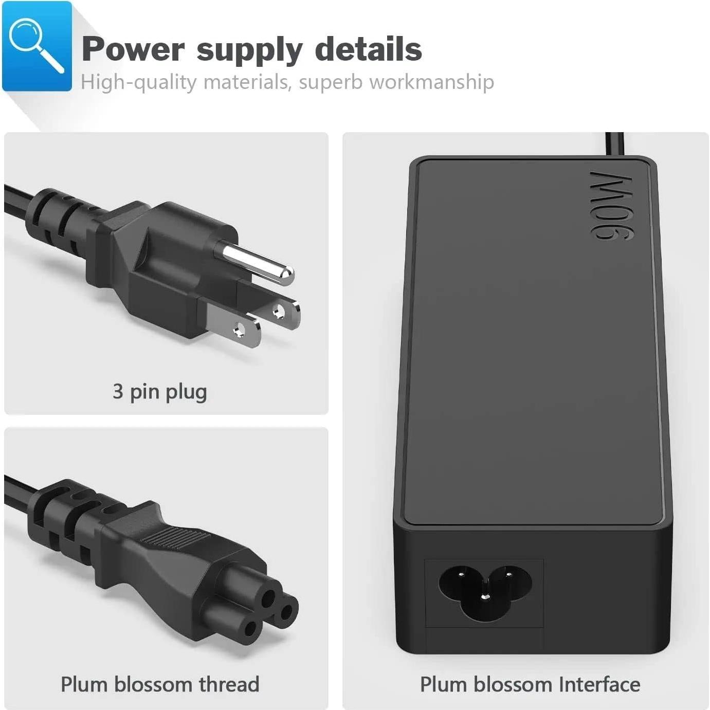 Cargador USB C 90W VUOHOEG para Lenovo ThinkPad y MacBook