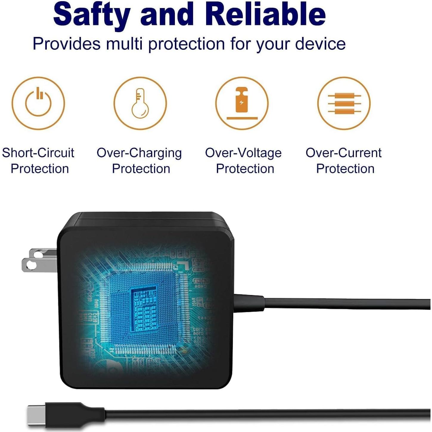 Cargador Rápido USB C 109W PDUSBSZ para Laptop y Smartphone